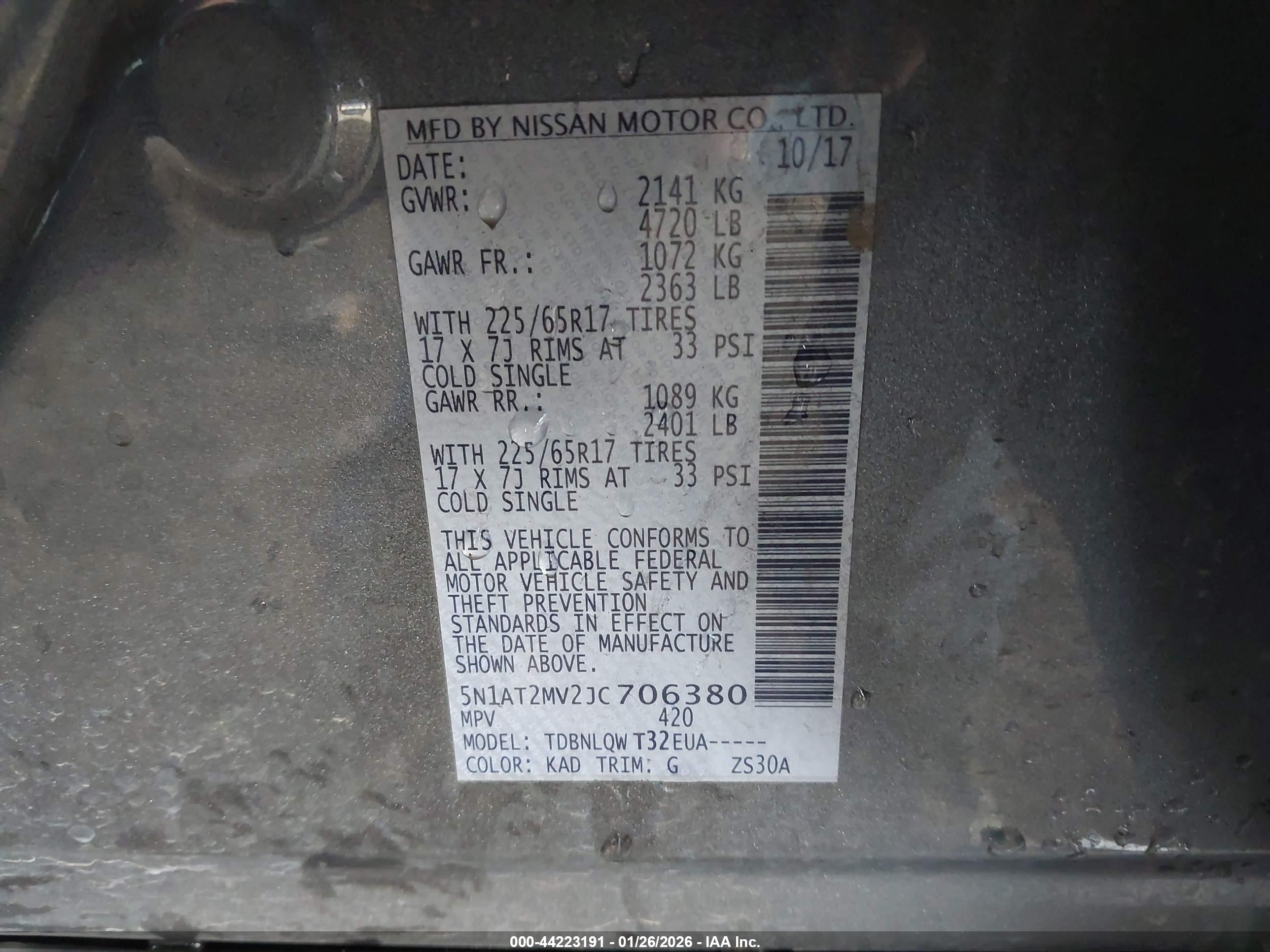NISSAN ROGUE image 9