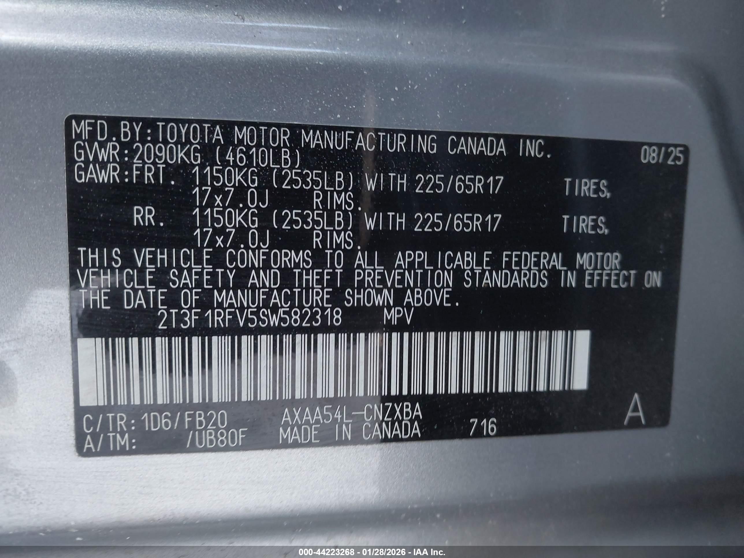 TOYOTA RAV4 image 9