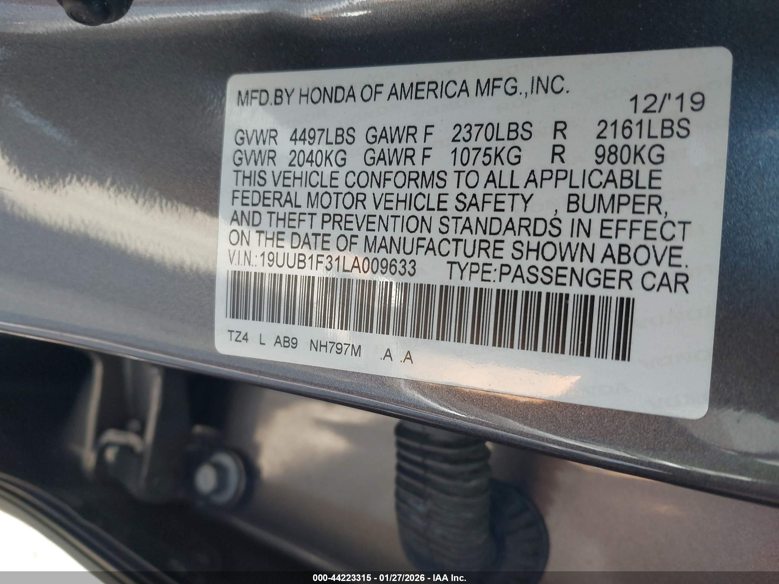 ACURA TLX image 9
