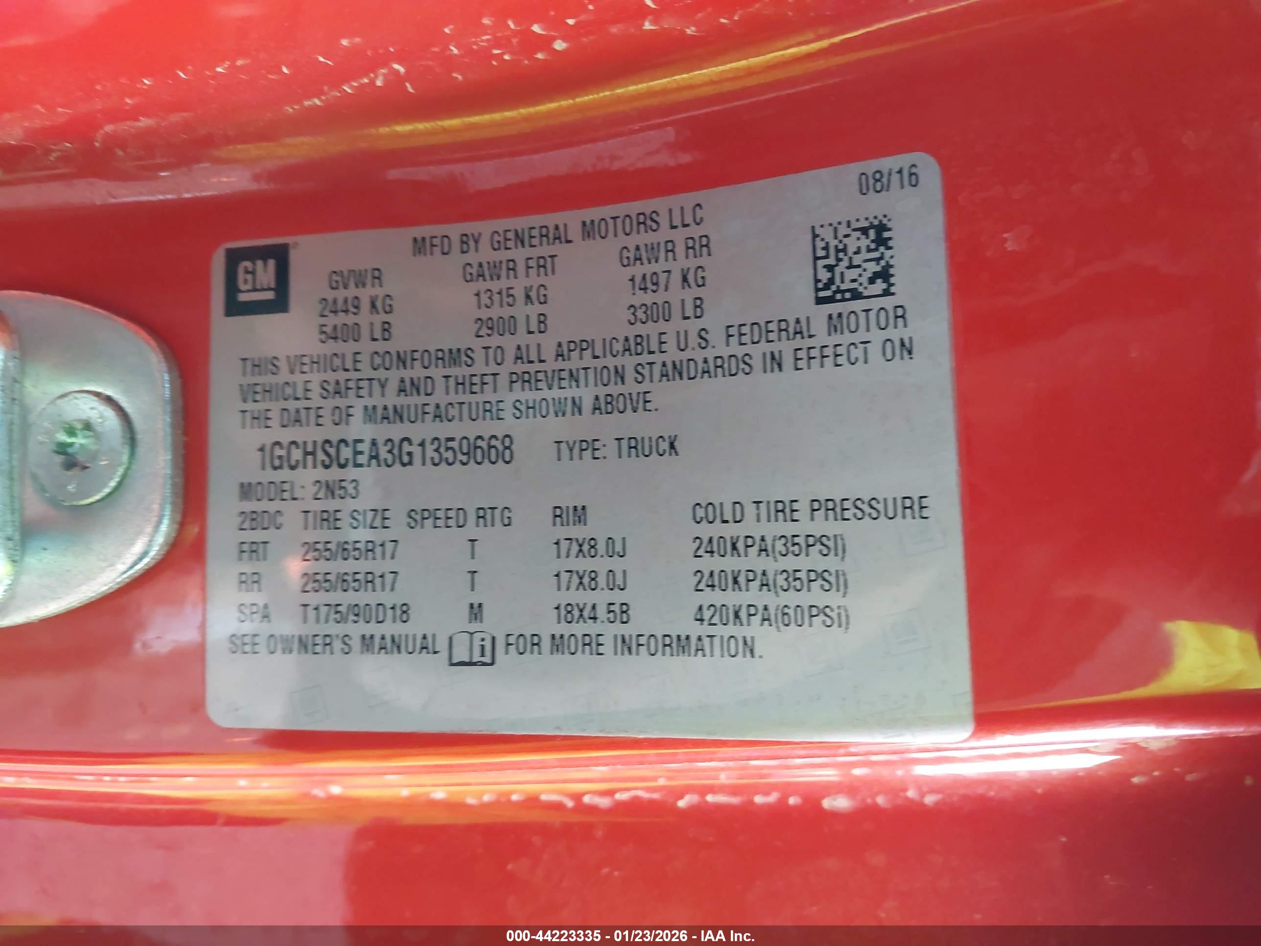 CHEVROLET COLORADO image 9