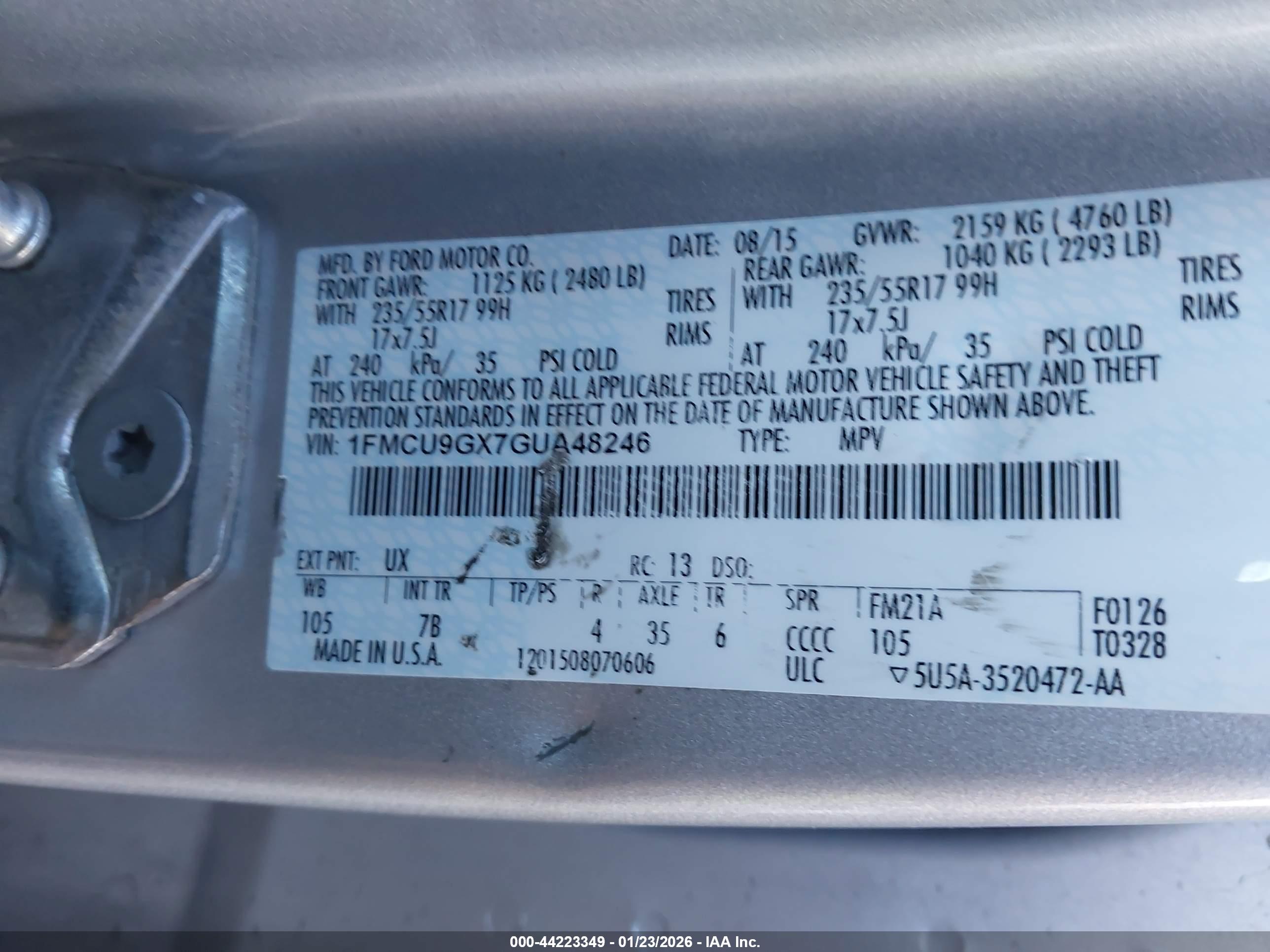 FORD ESCAPE image 9