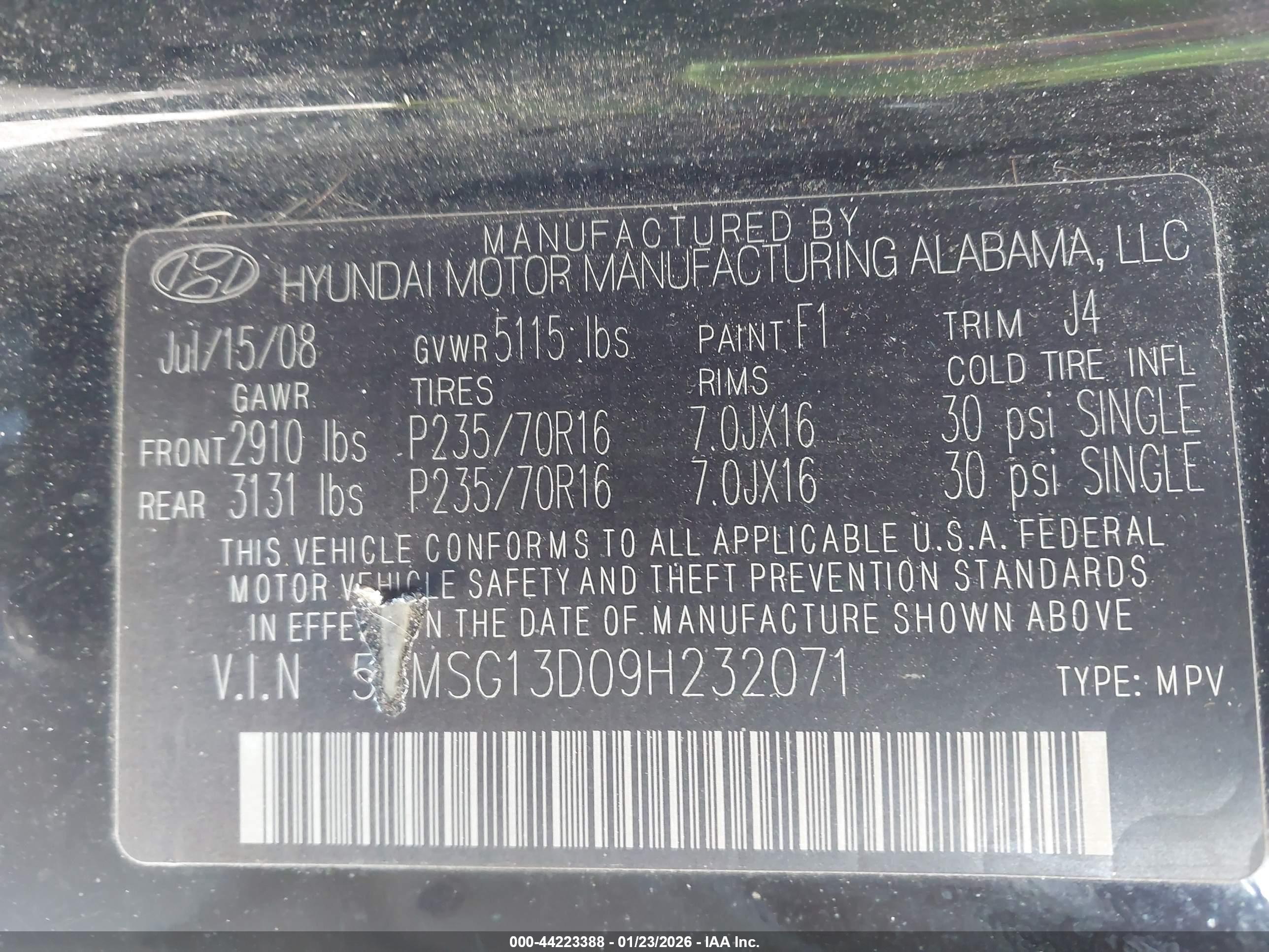 HYUNDAI SANTA image 9