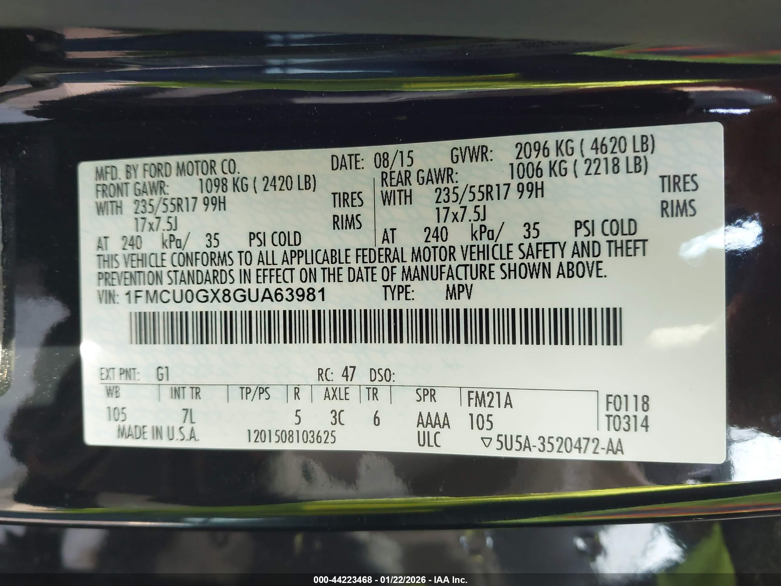 FORD ESCAPE image 9