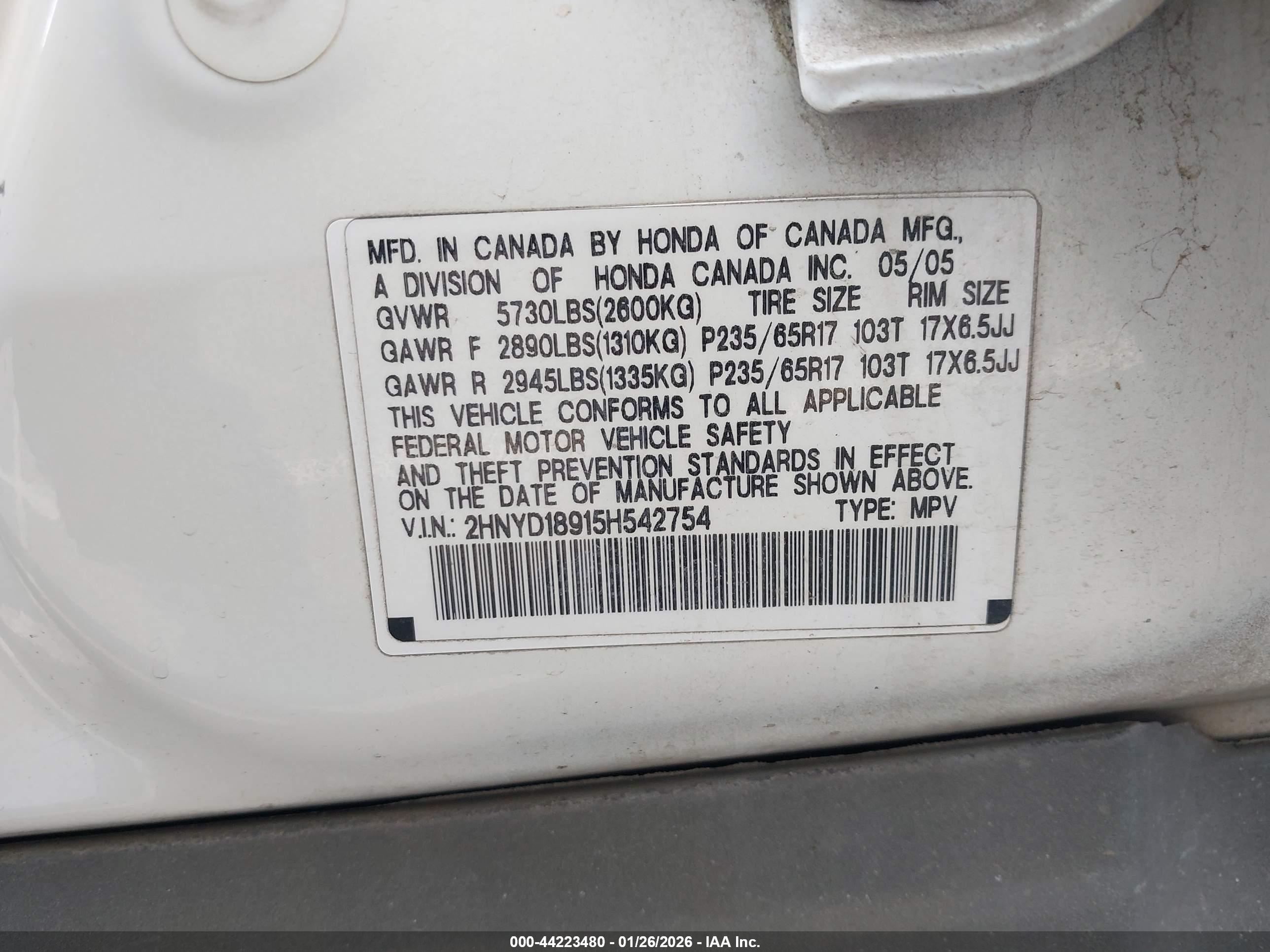 ACURA MDX image 9