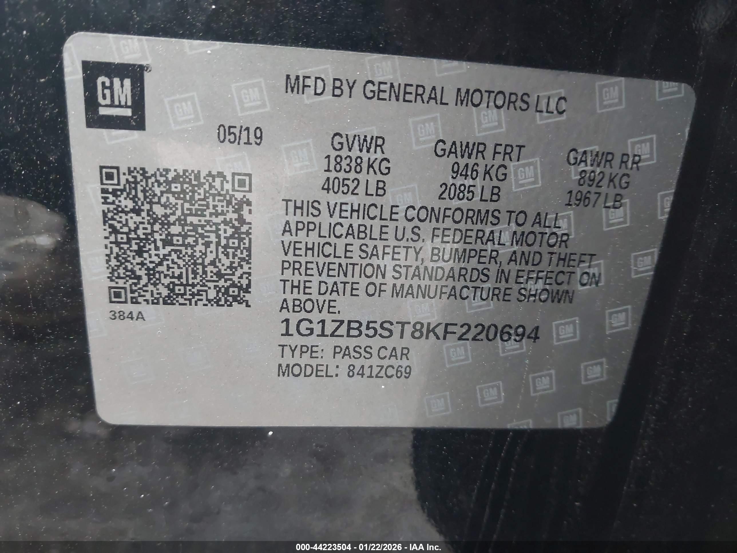 CHEVROLET MALIBU image 9
