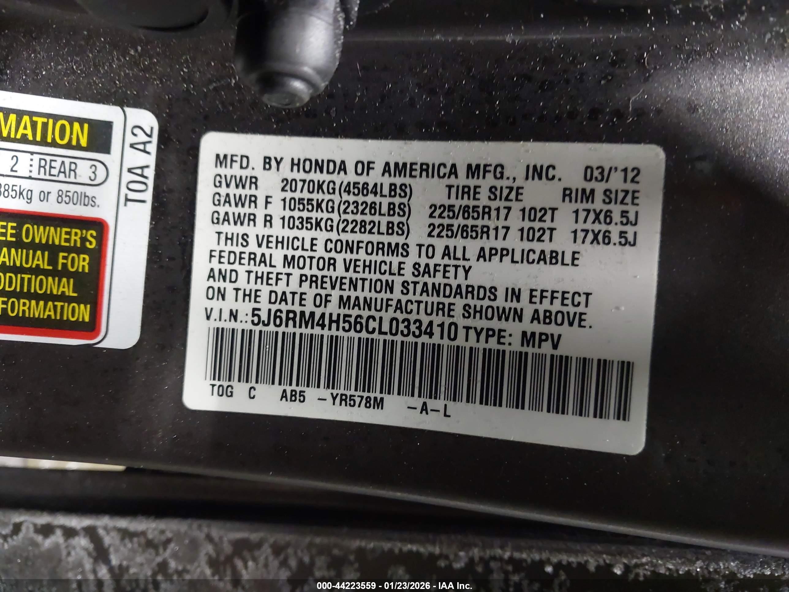 HONDA CR-V image 9