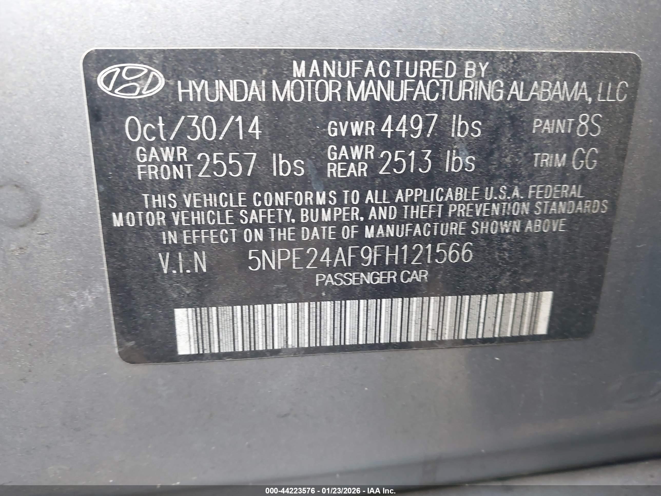 HYUNDAI SONATA image 9