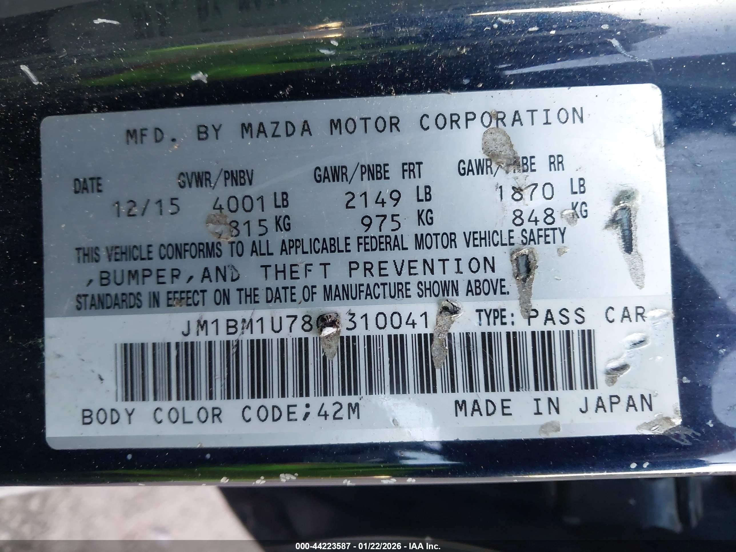 MAZDA MAZDA3 image 9
