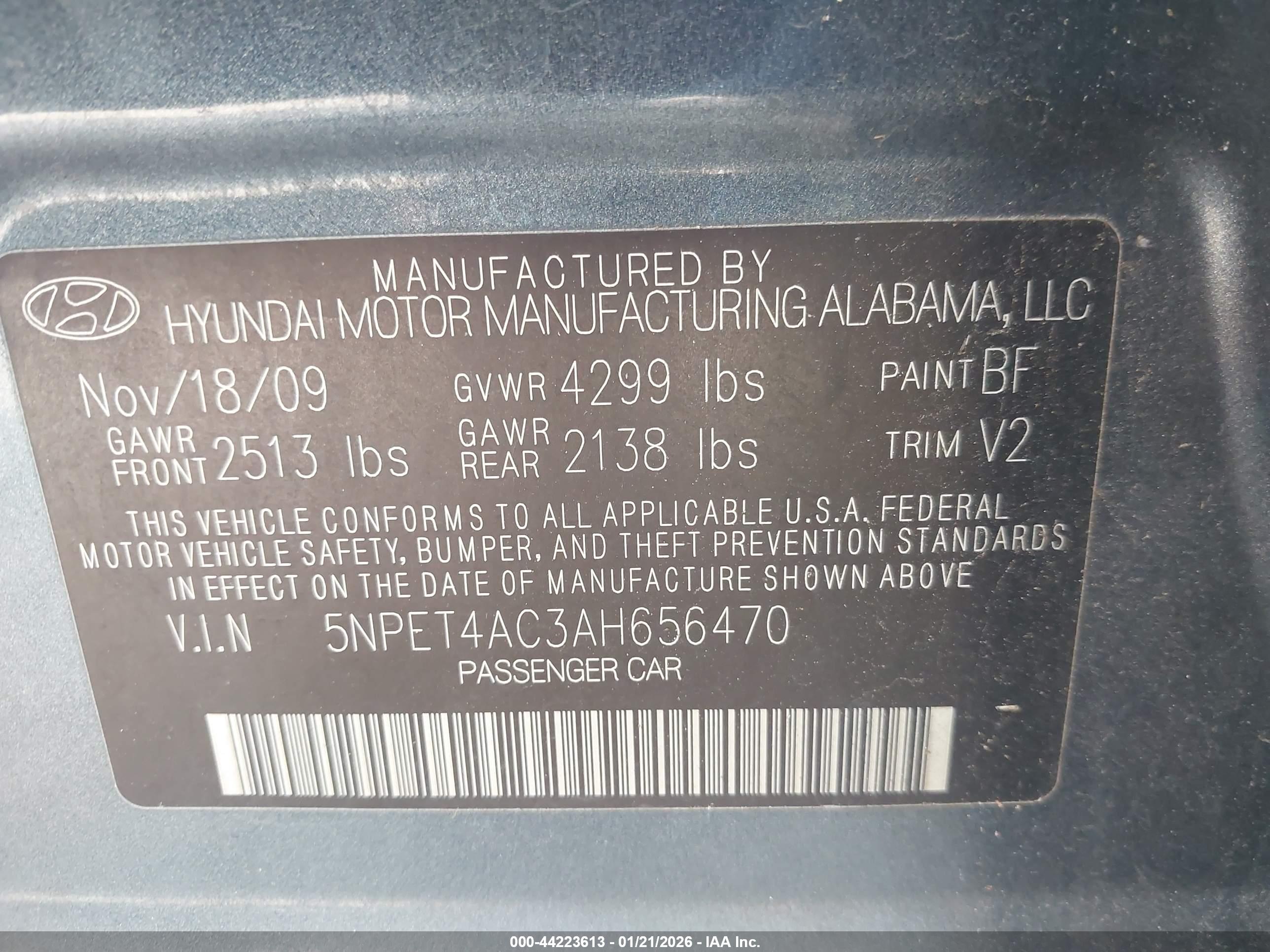 HYUNDAI SONATA image 9