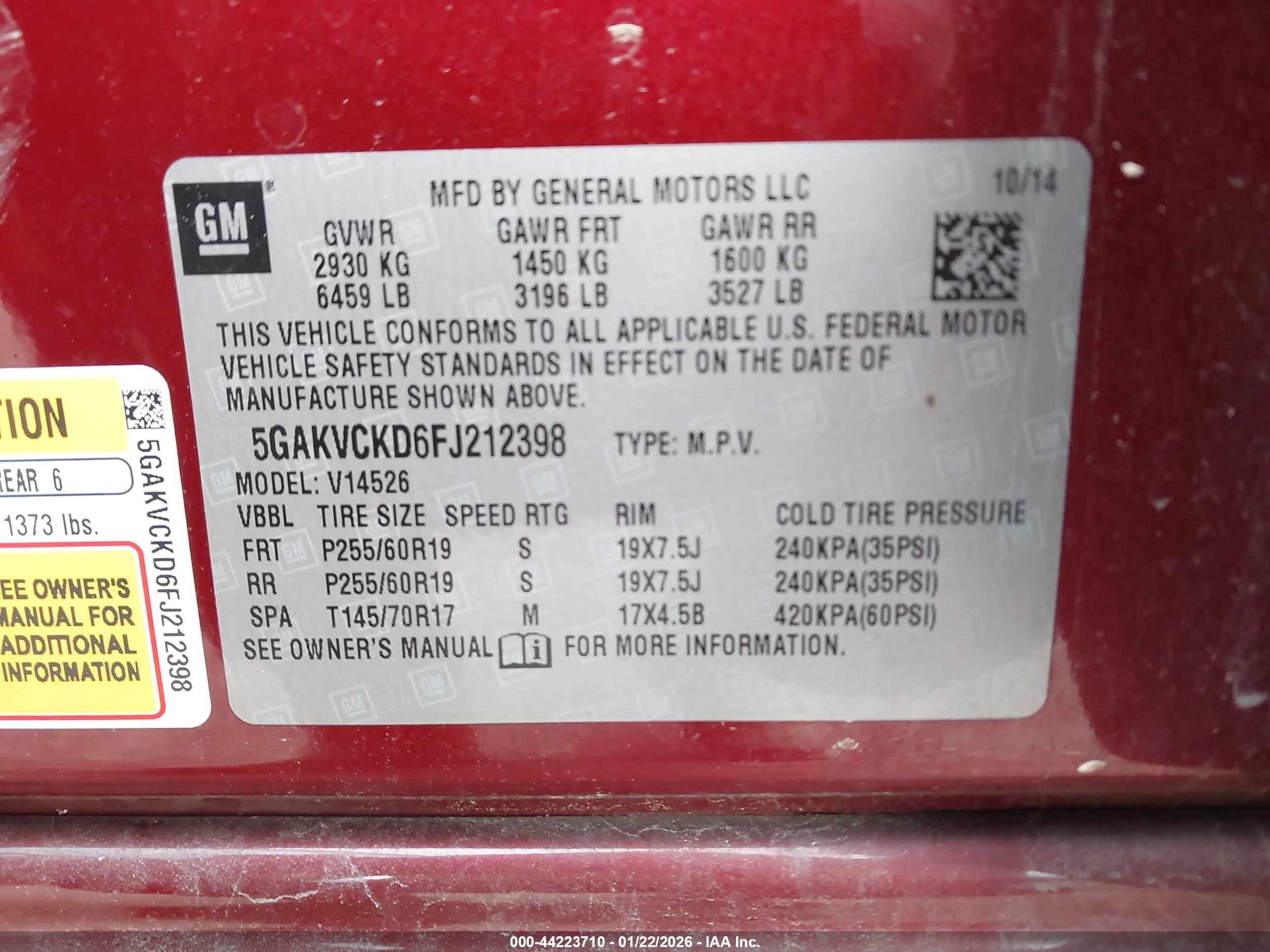 BUICK ENCLAVE image 9