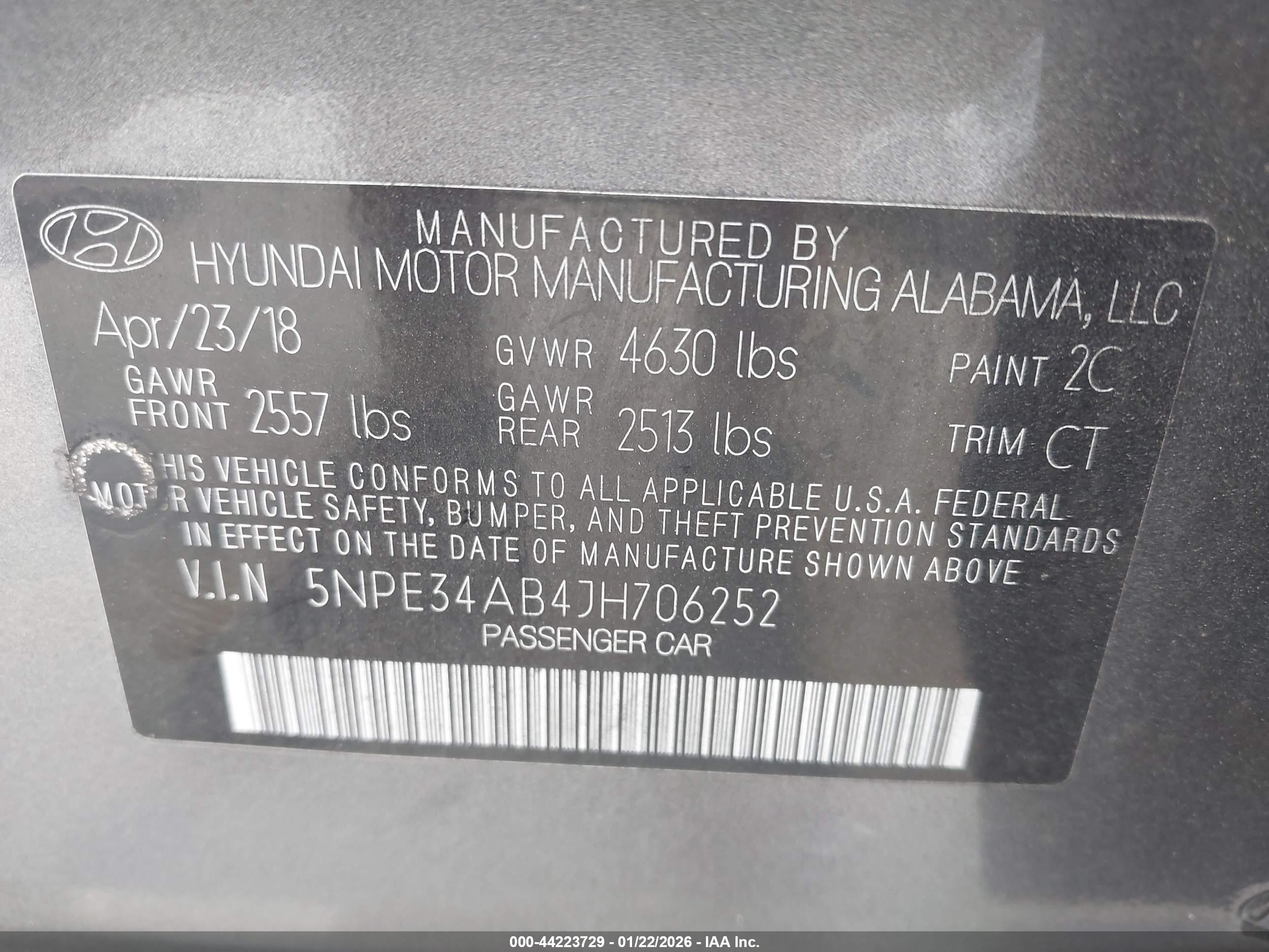 HYUNDAI SONATA image 9
