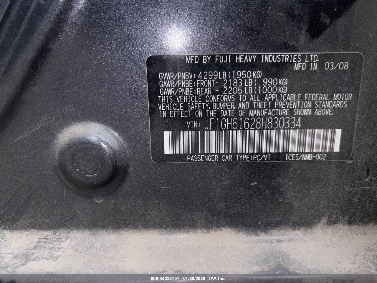 SUBARU IMPREZA image 9