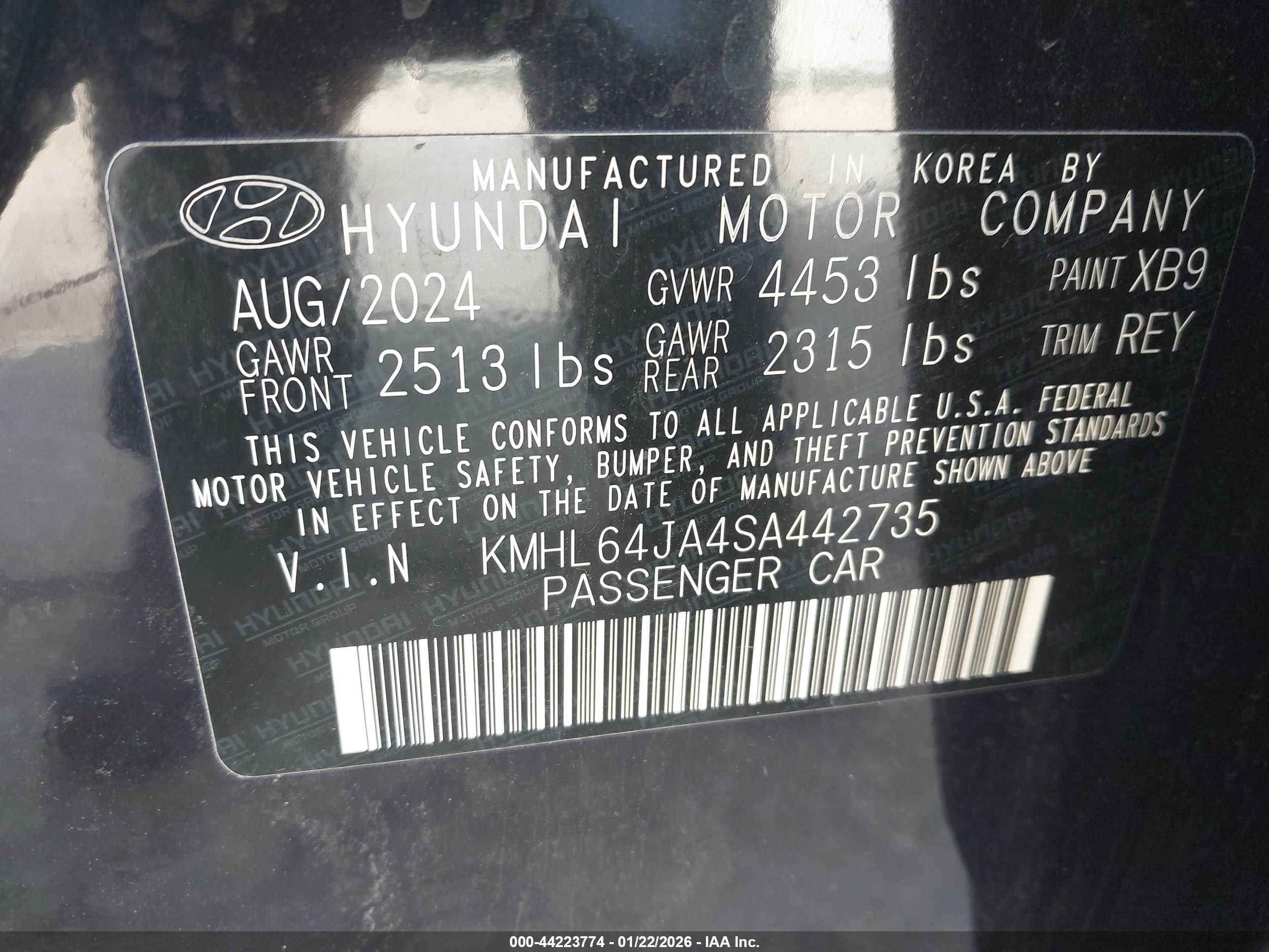 HYUNDAI SONATA image 9