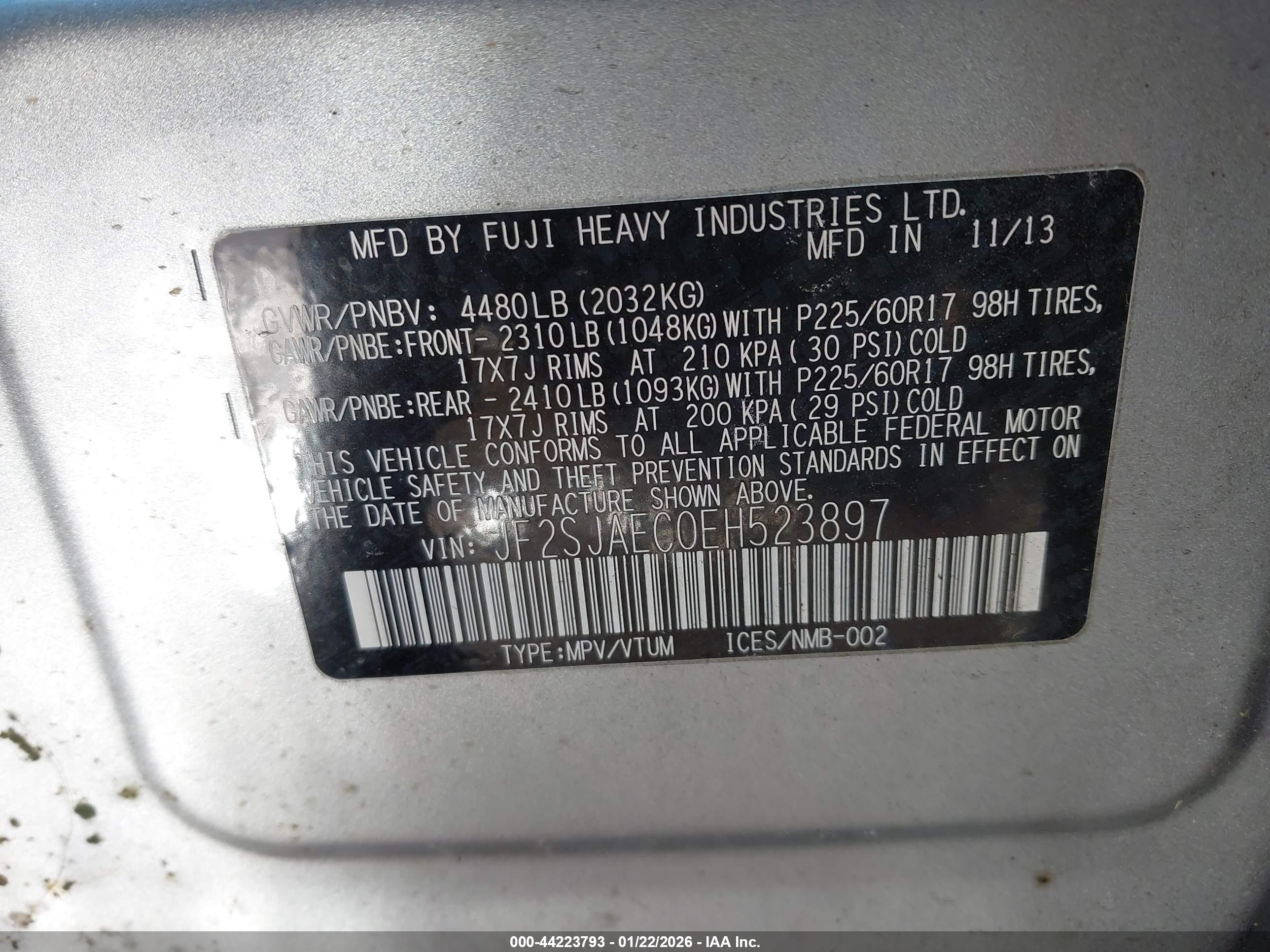 SUBARU FORESTER image 9