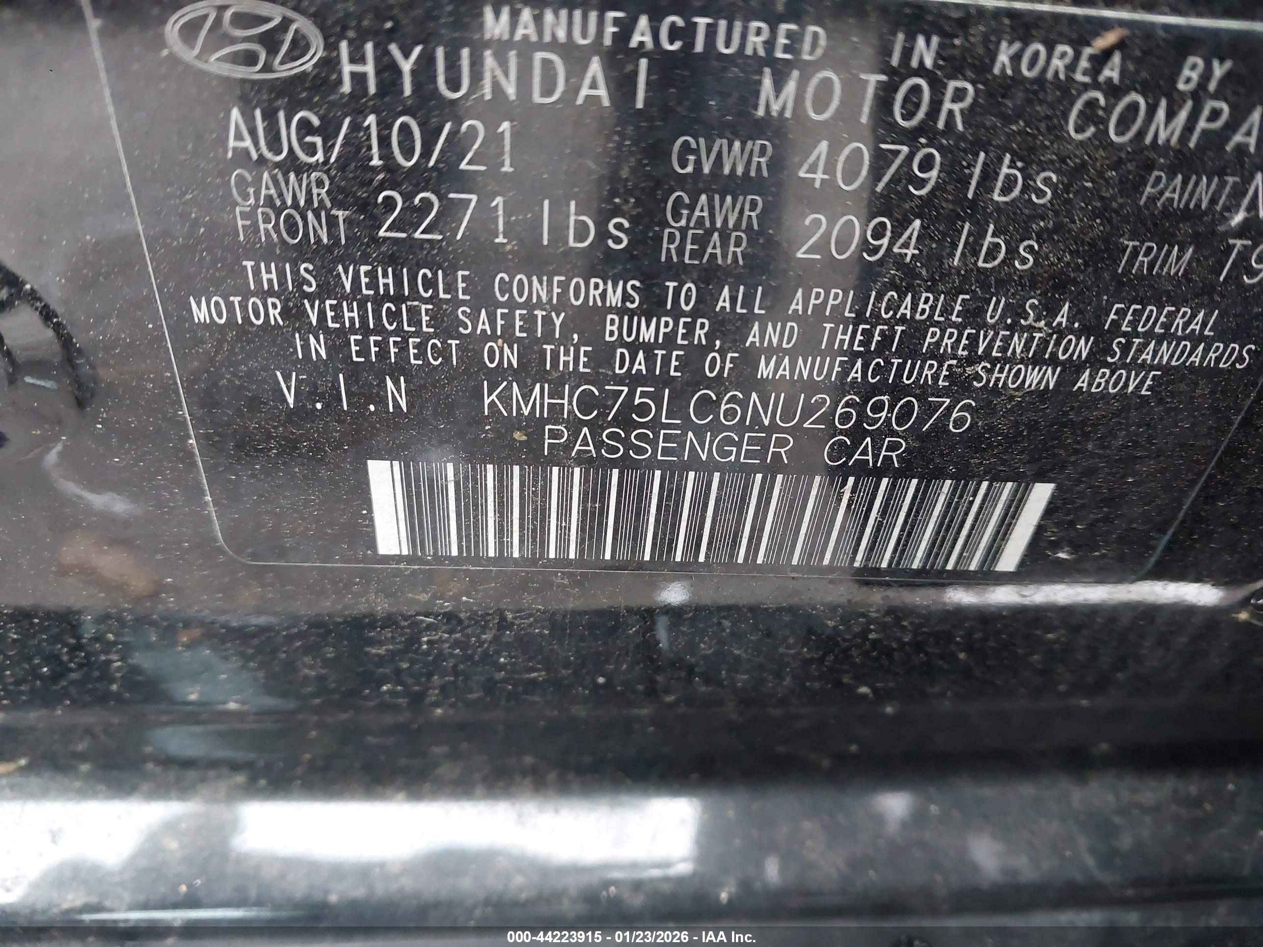 HYUNDAI IONIQ image 9
