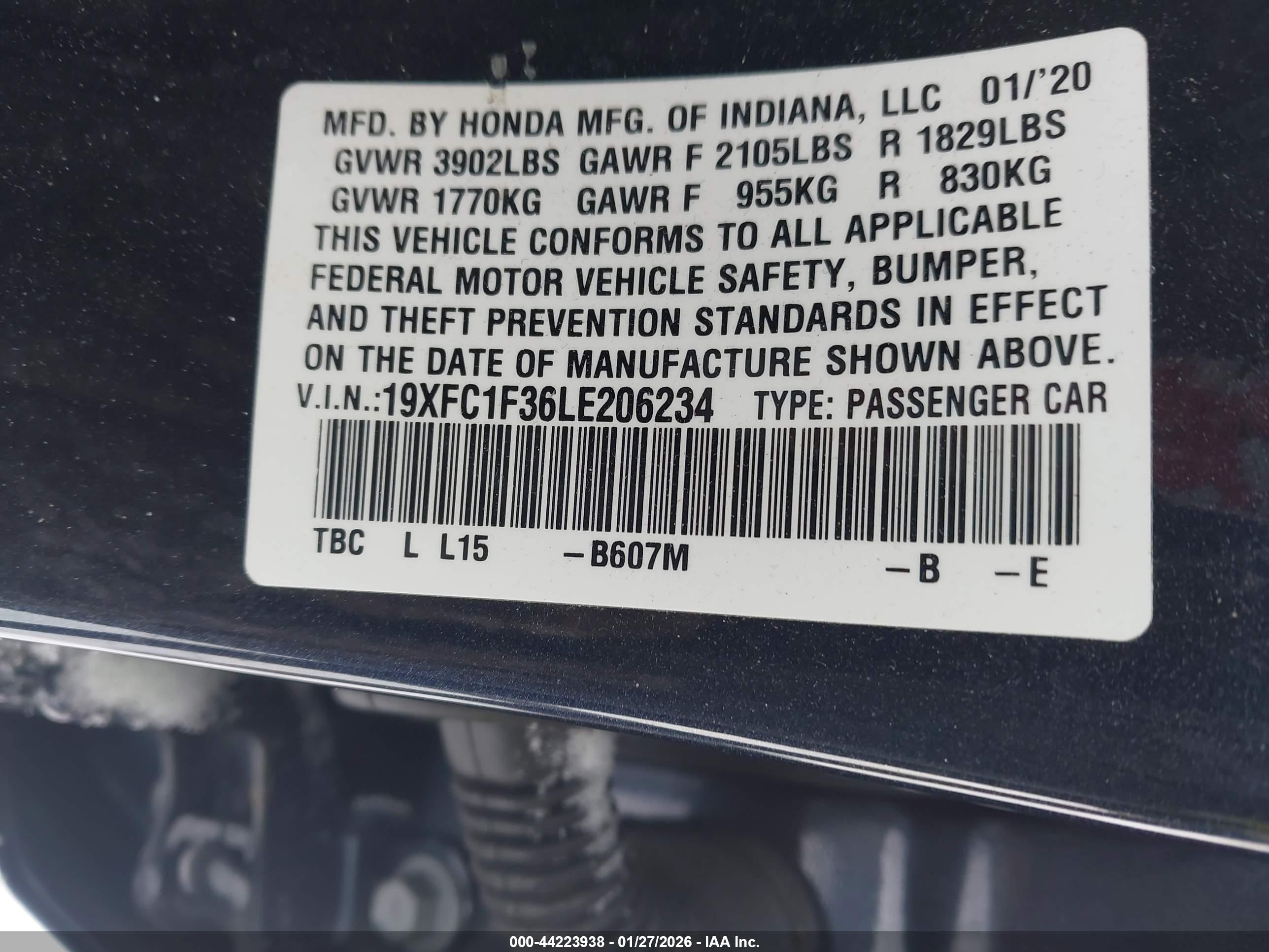 HONDA CIVIC image 9