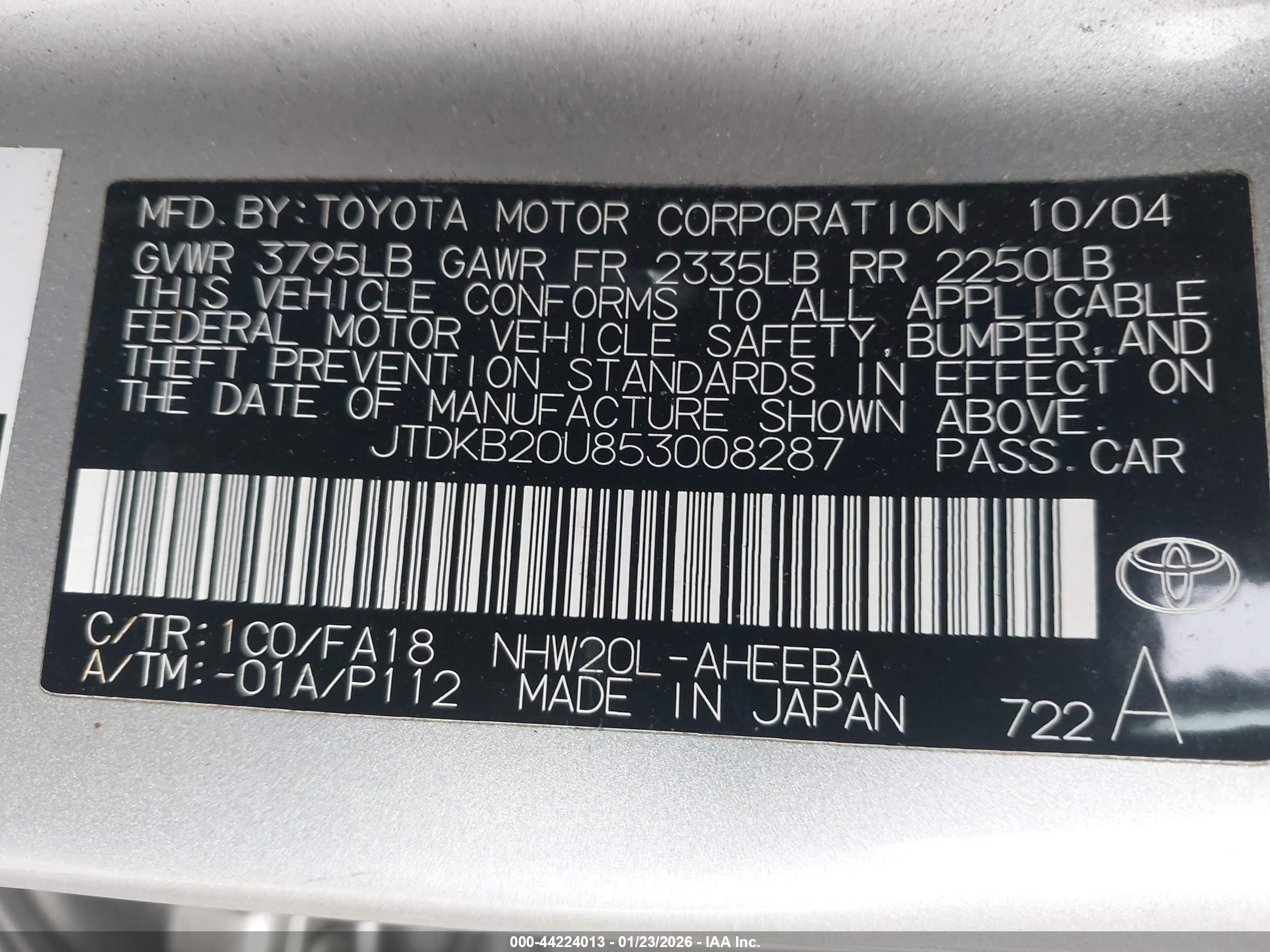 TOYOTA PRIUS image 9
