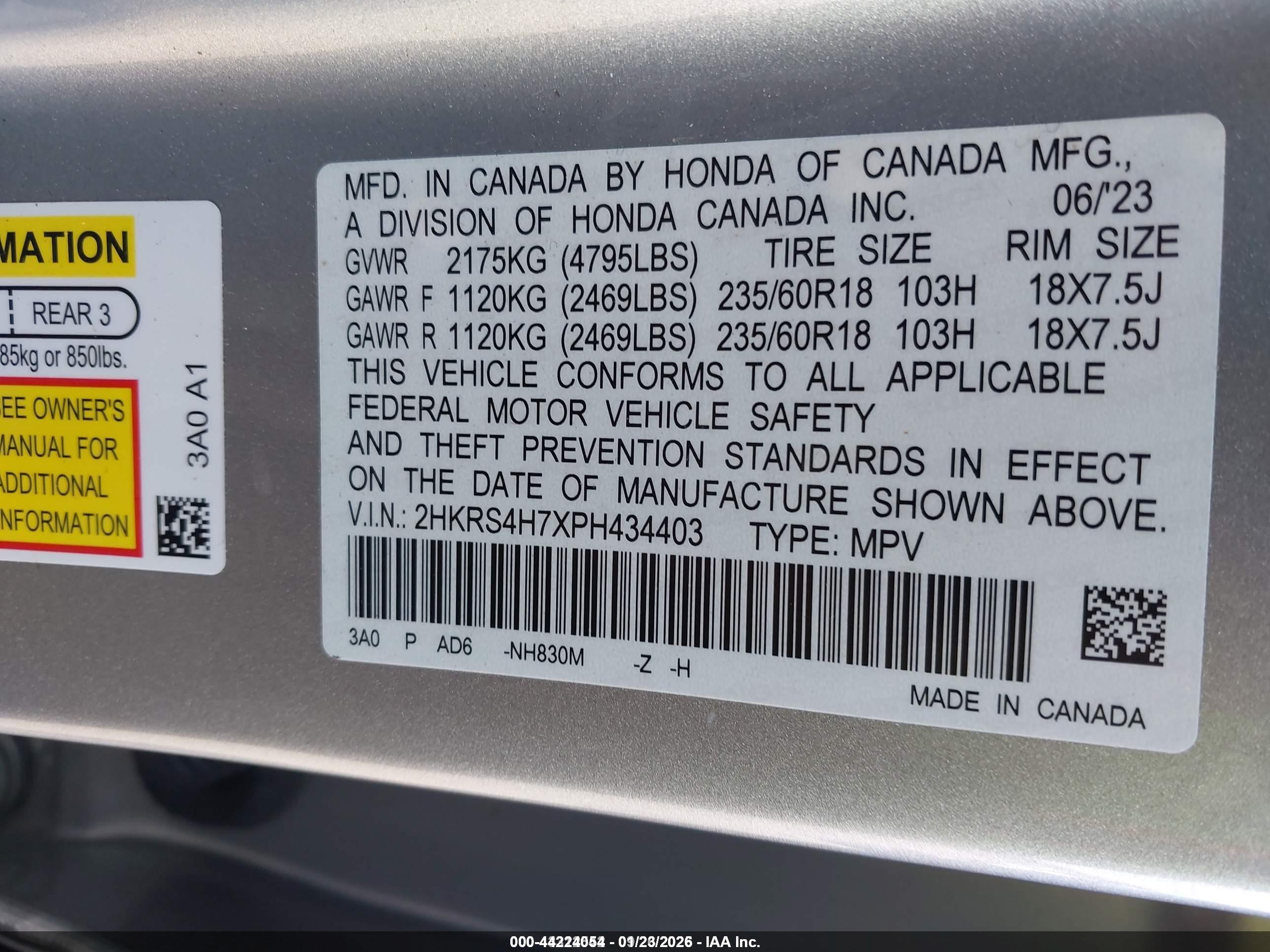 HONDA CR-V image 9