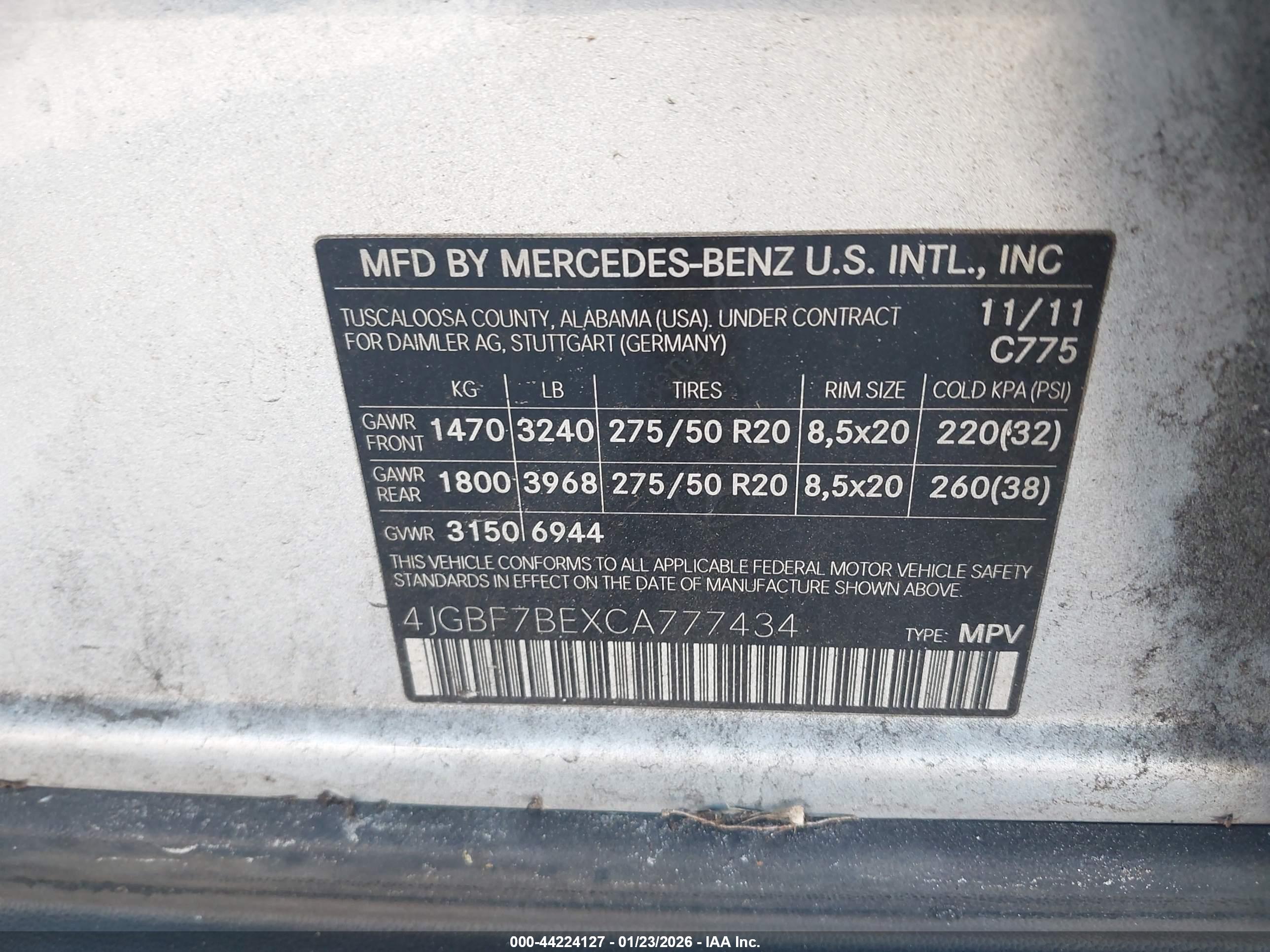 MERCEDES-BENZ GL image 9