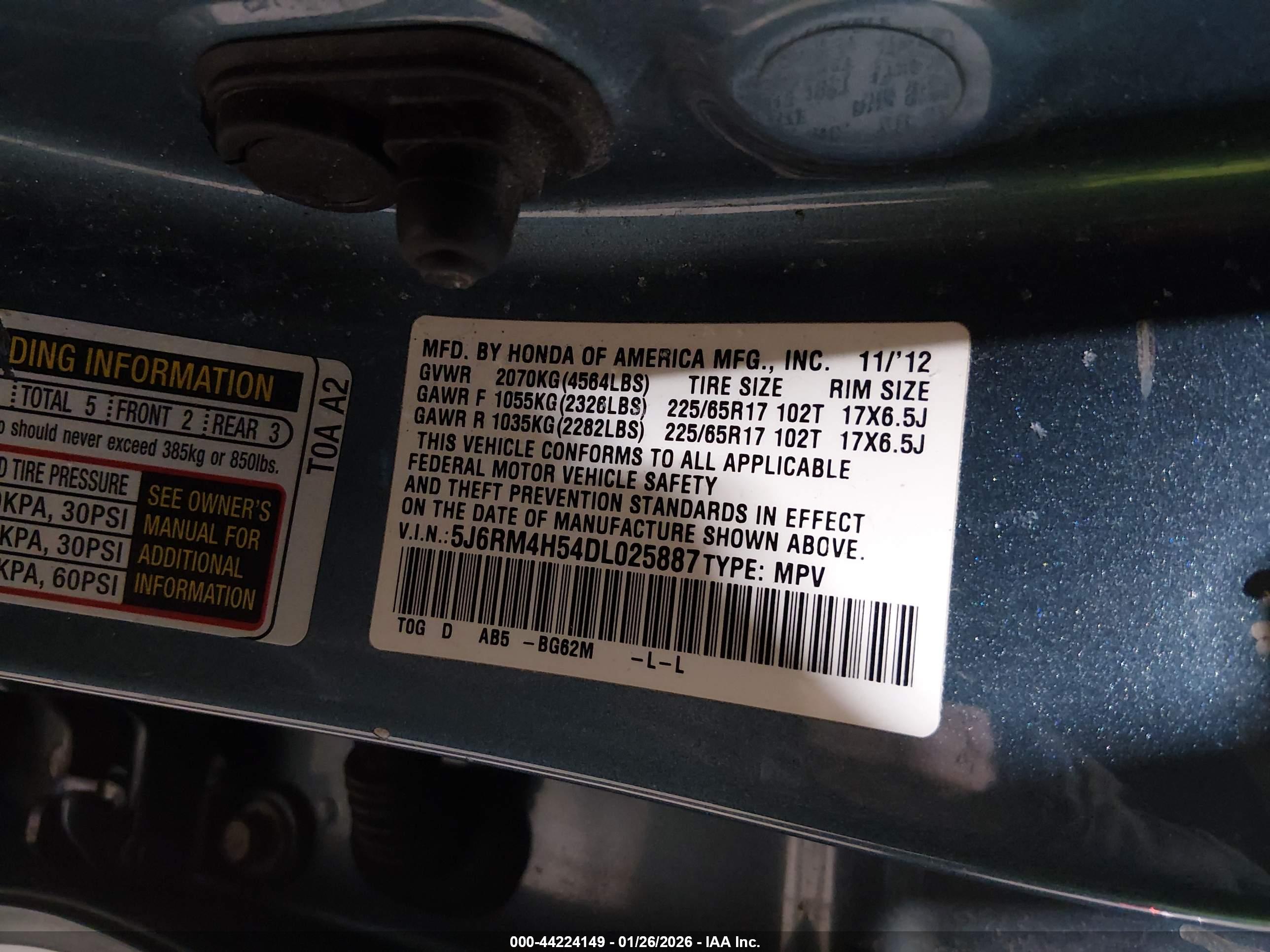 HONDA CR-V image 9