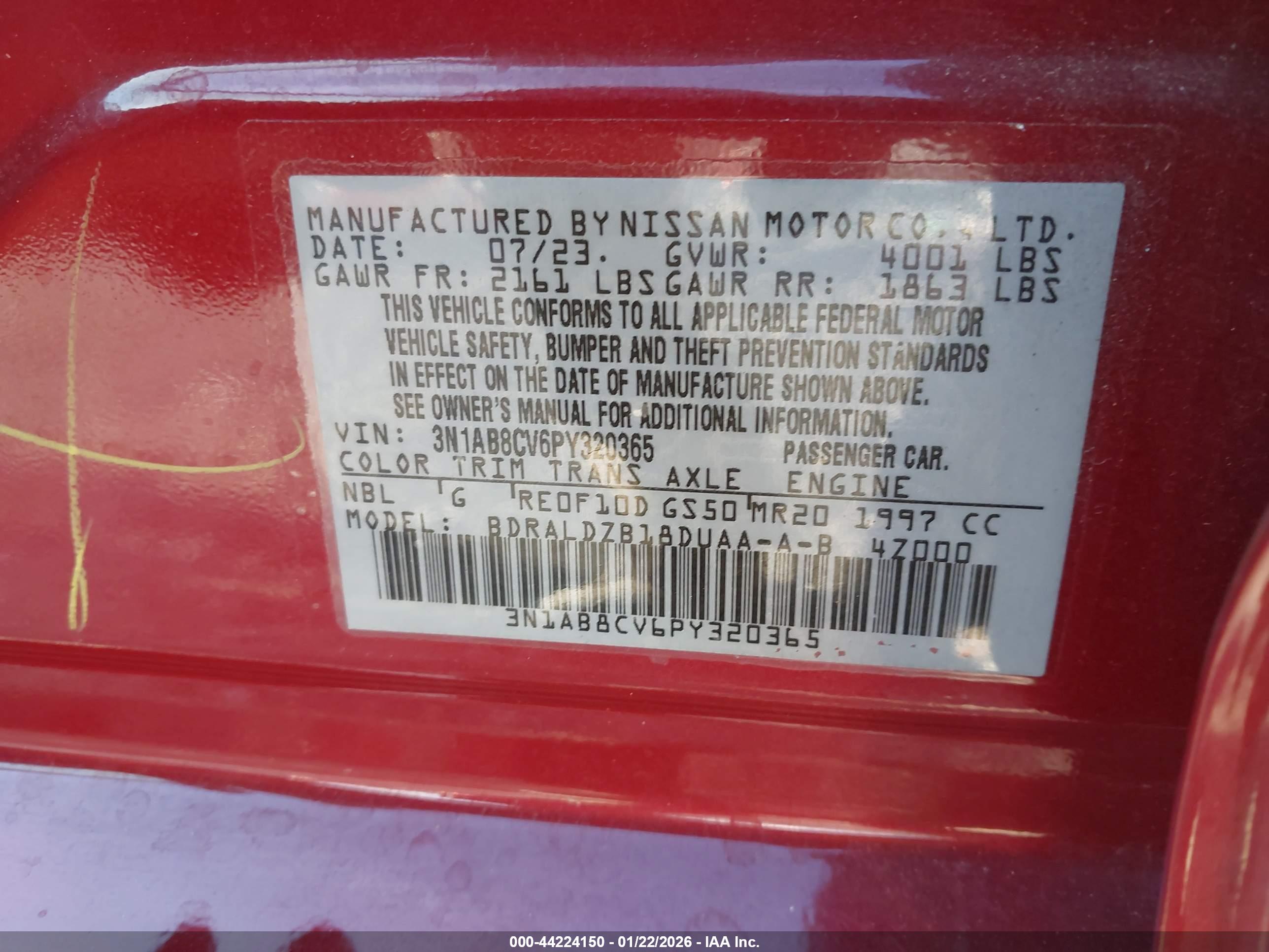 NISSAN SENTRA image 9