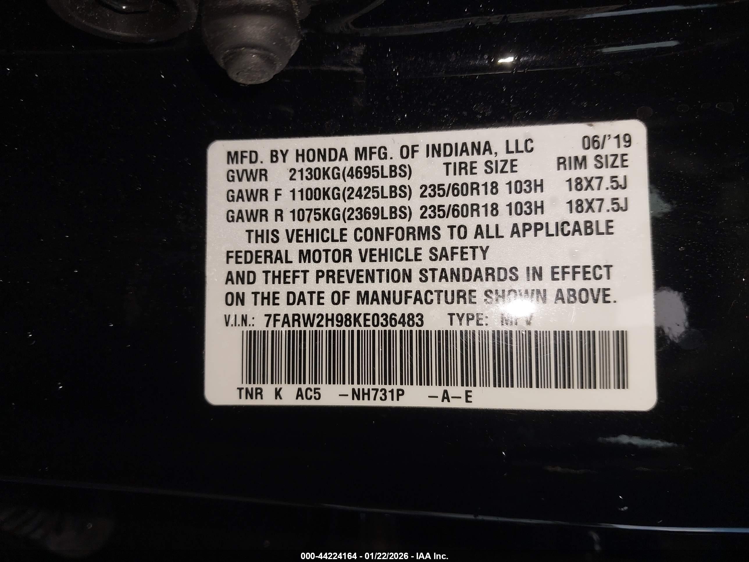 HONDA CR-V image 9
