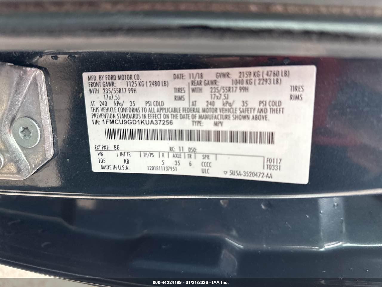 FORD ESCAPE image 9