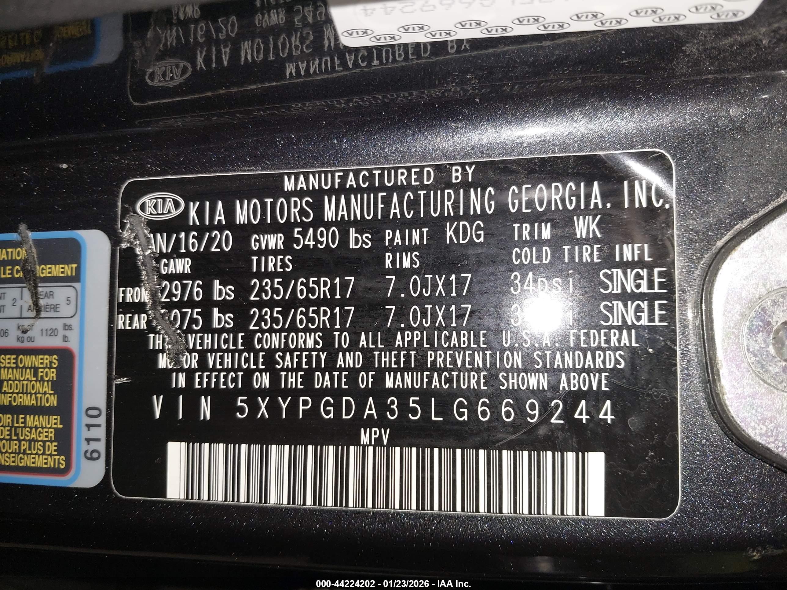KIA SORENTO image 9