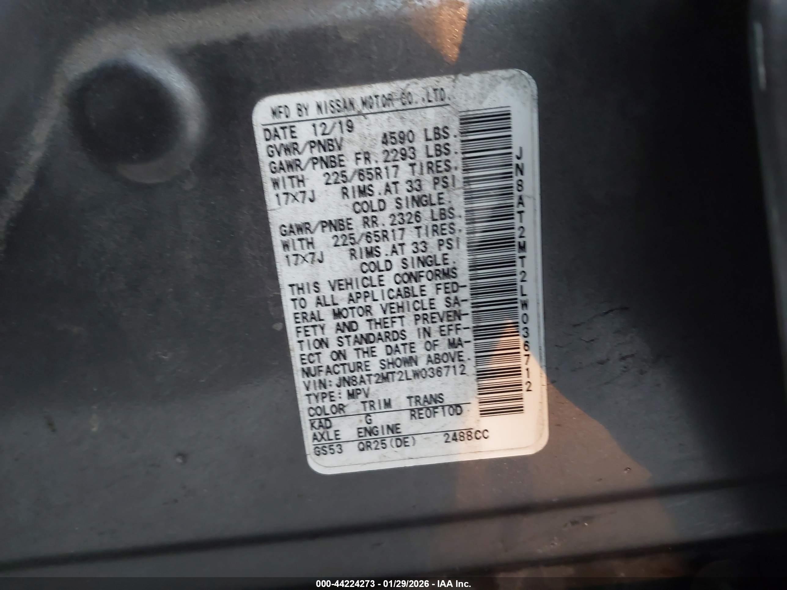 NISSAN ROGUE image 9