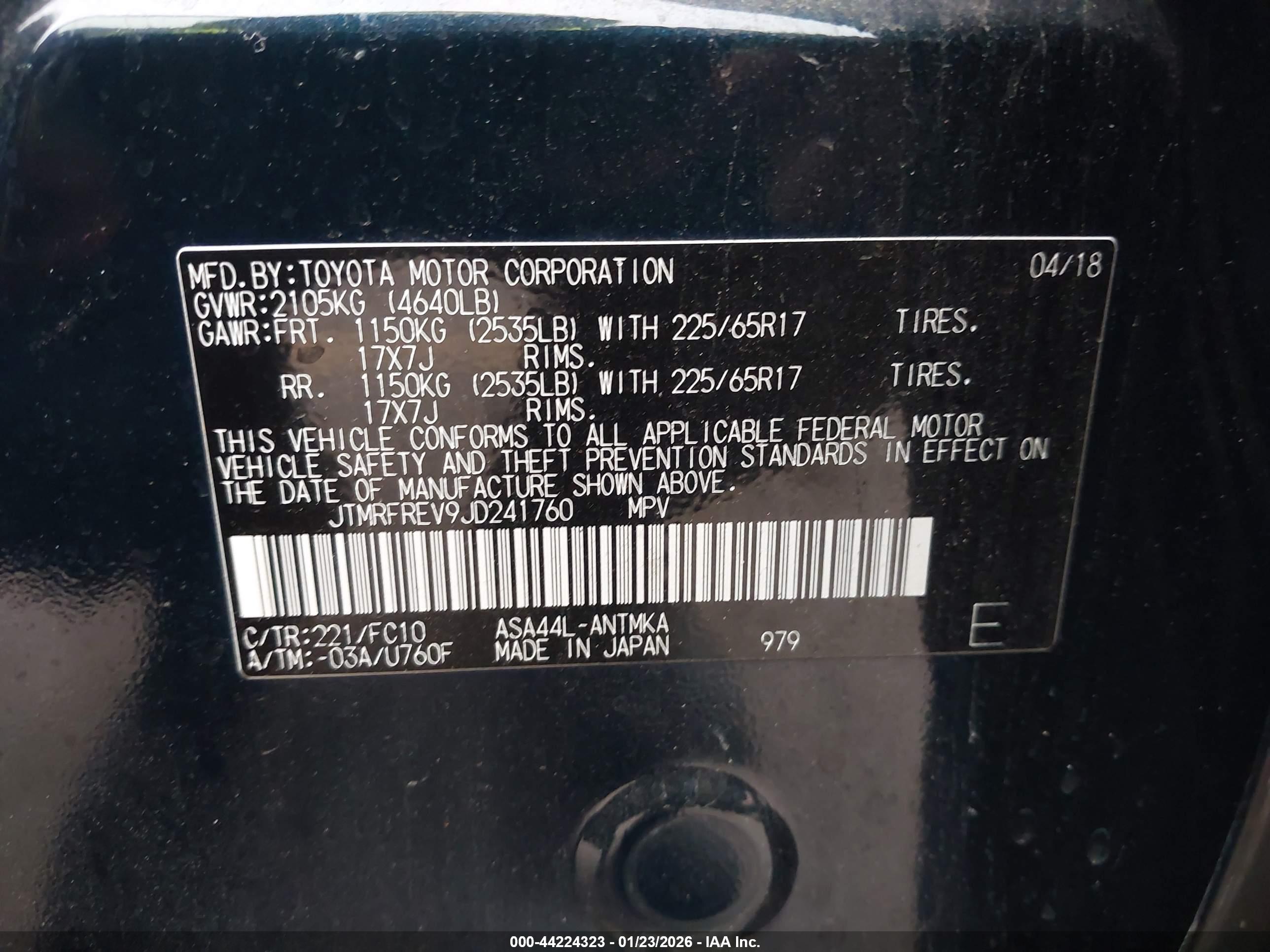 TOYOTA RAV4 image 9