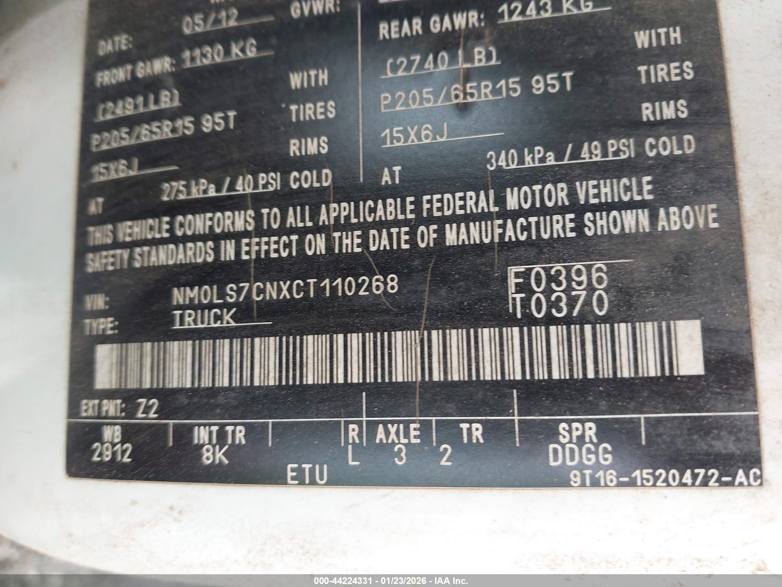 FORD TRANSIT image 9