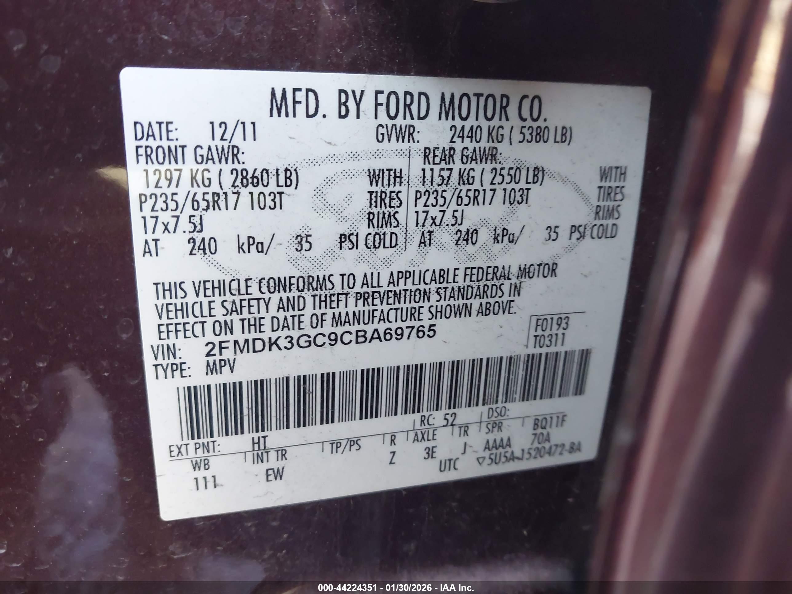 FORD EDGE image 9