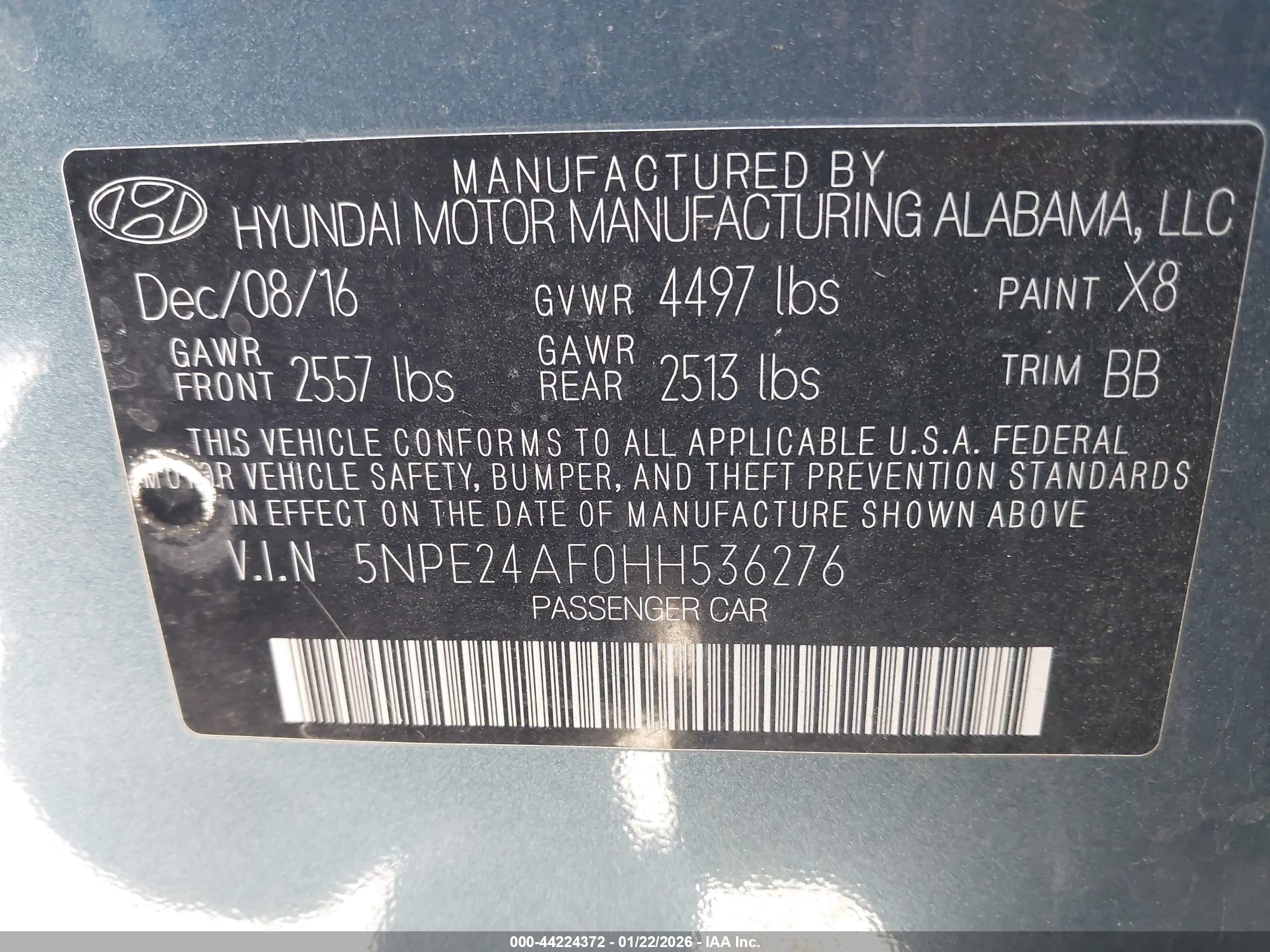 HYUNDAI SONATA image 9
