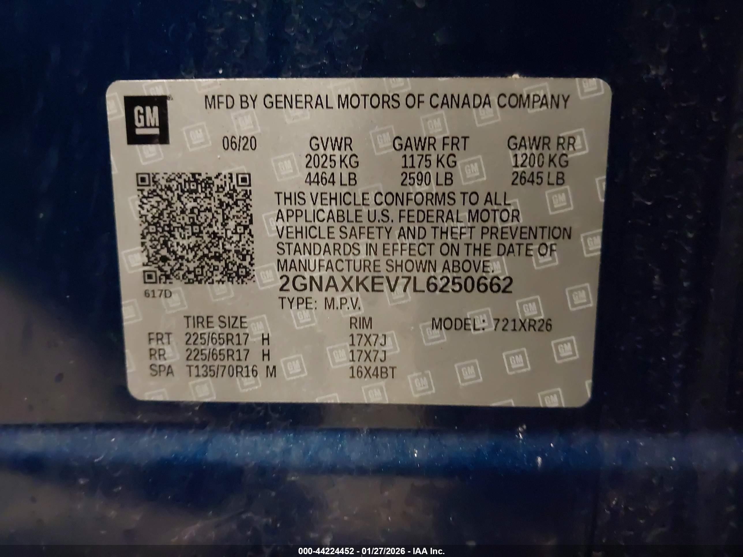 CHEVROLET EQUINOX image 9