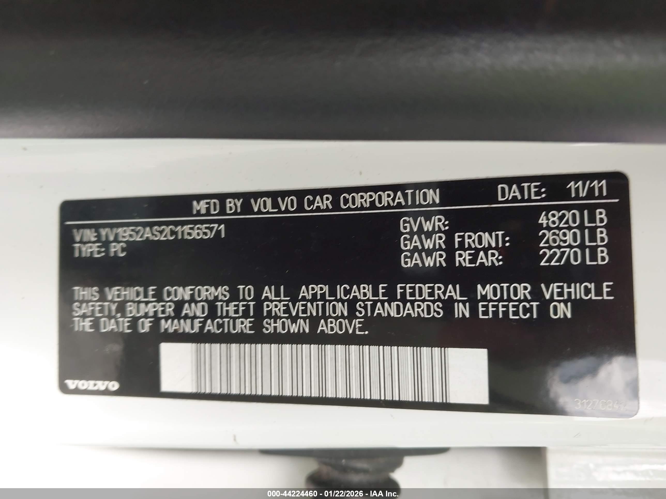 VOLVO S80 image 9