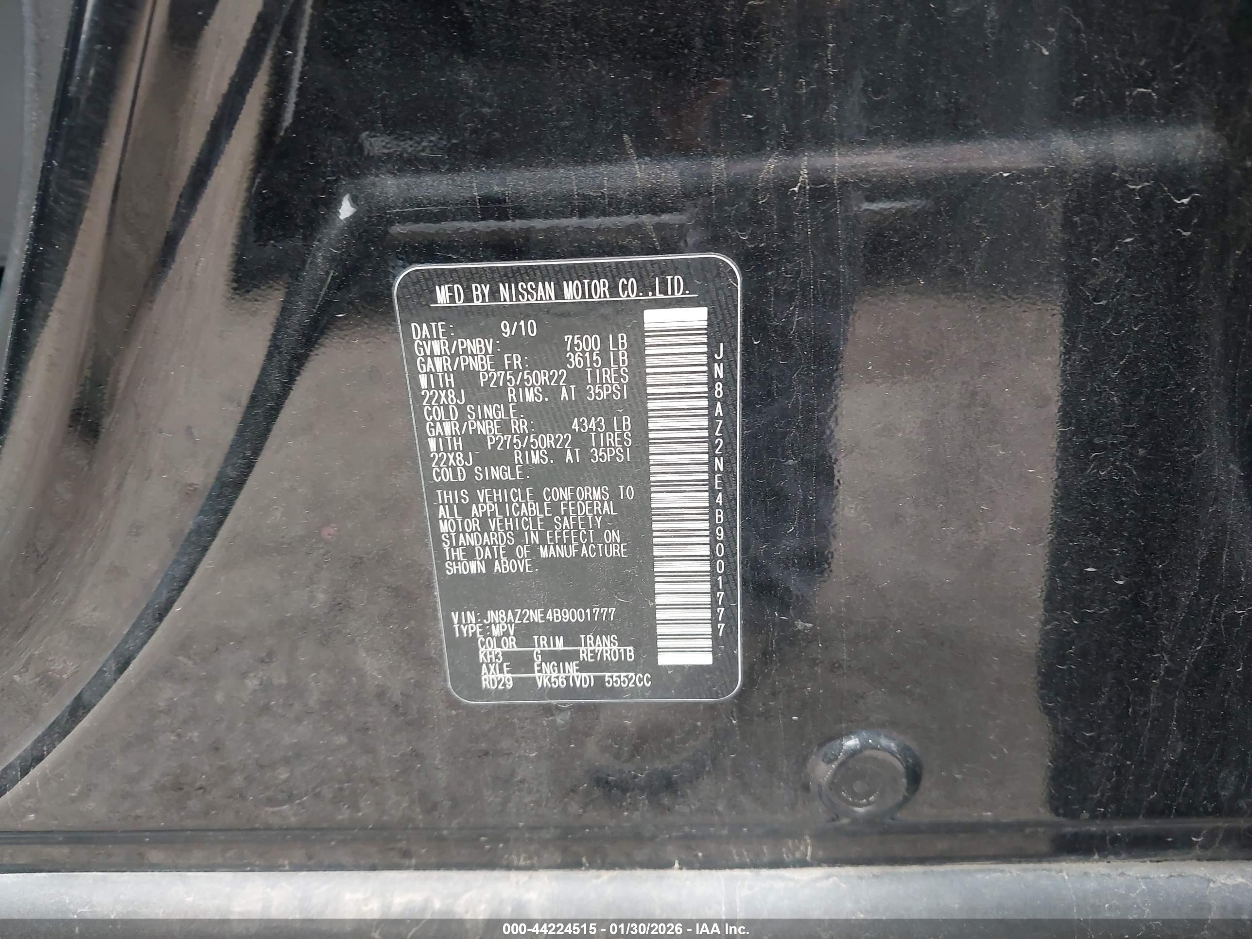 INFINITI QX56 image 9