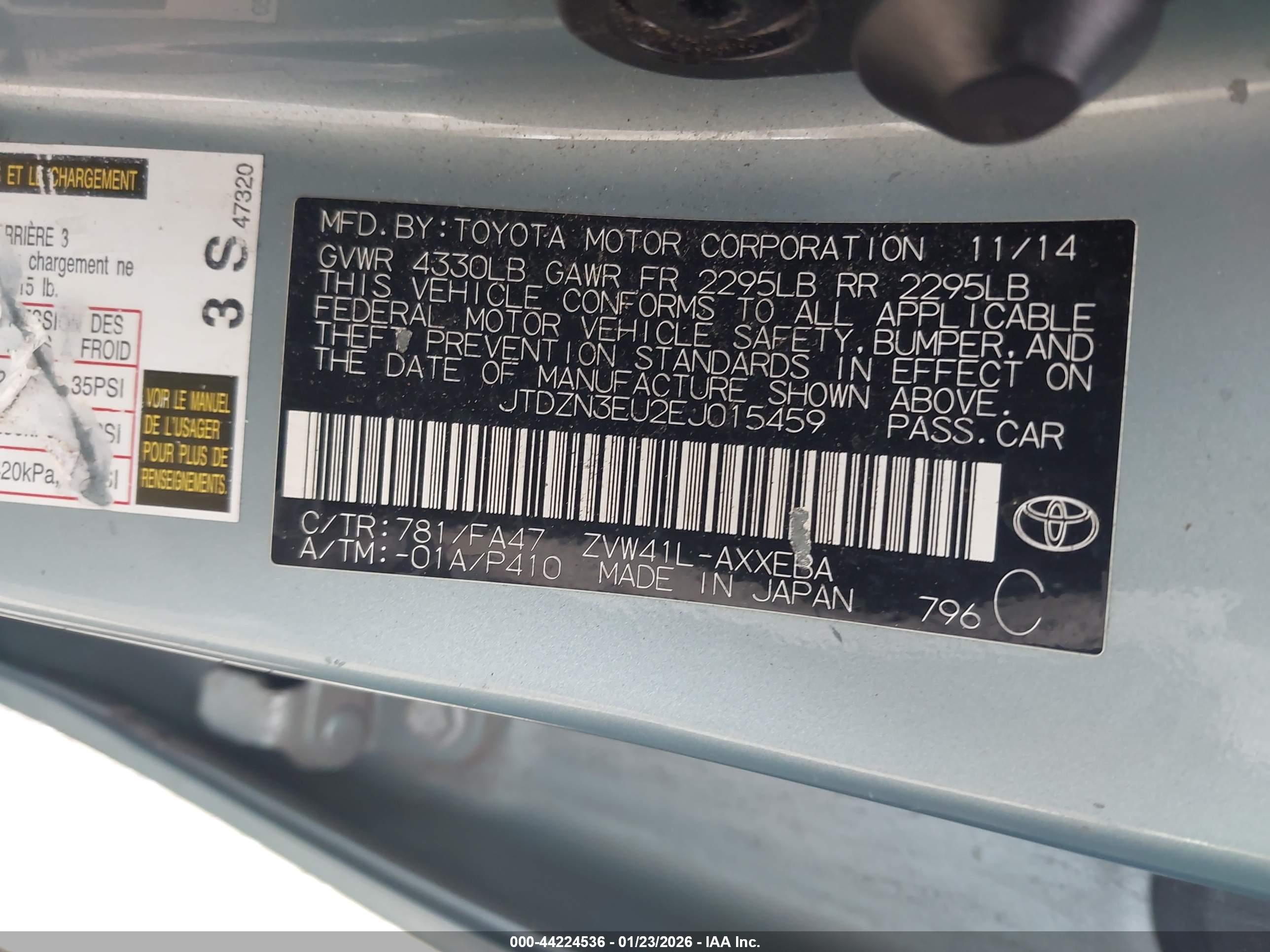 TOYOTA PRIUS image 9