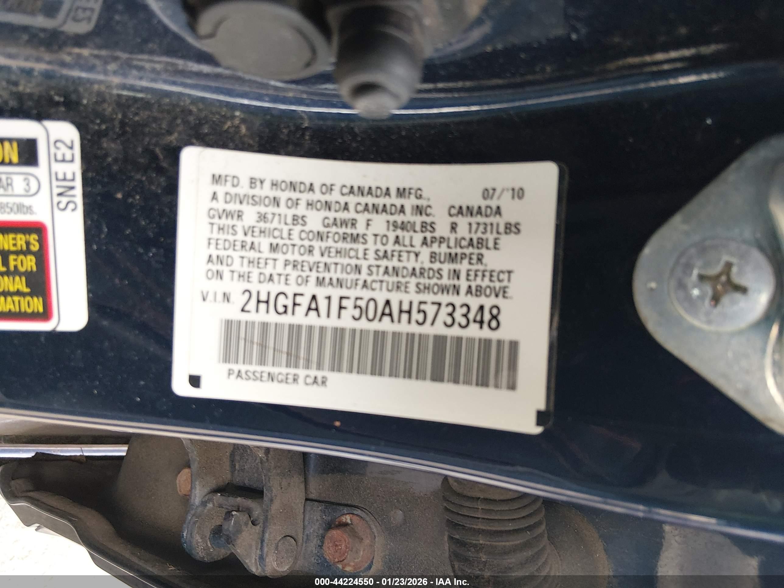 HONDA CIVIC image 9