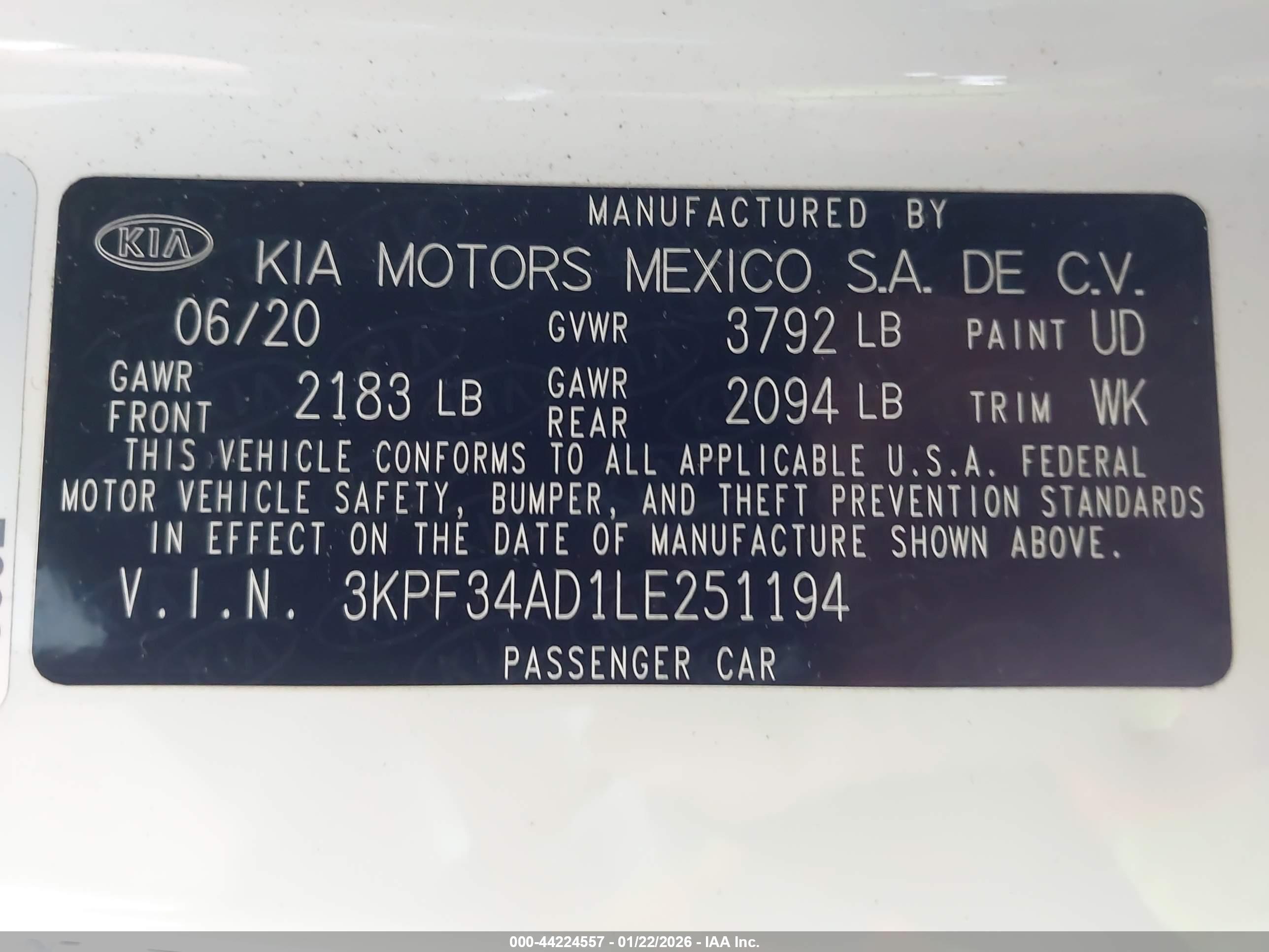 KIA FORTE image 9