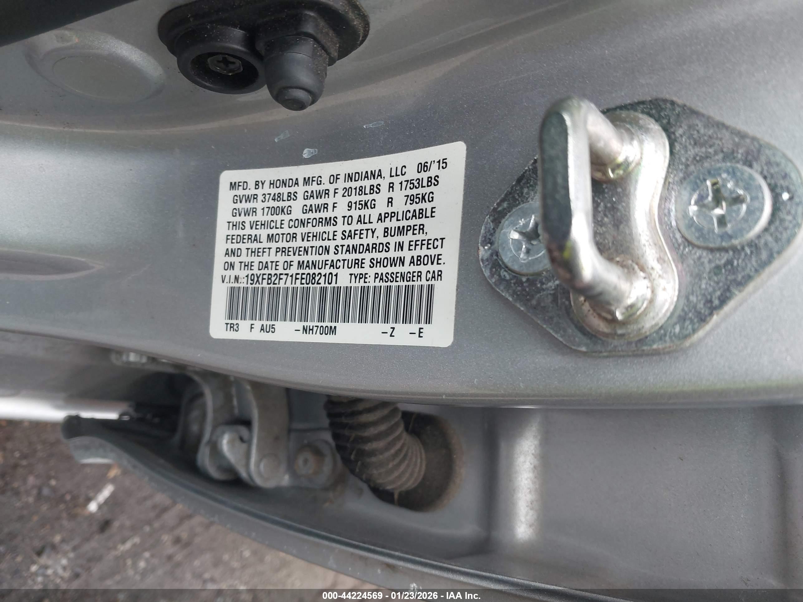 HONDA CIVIC image 9