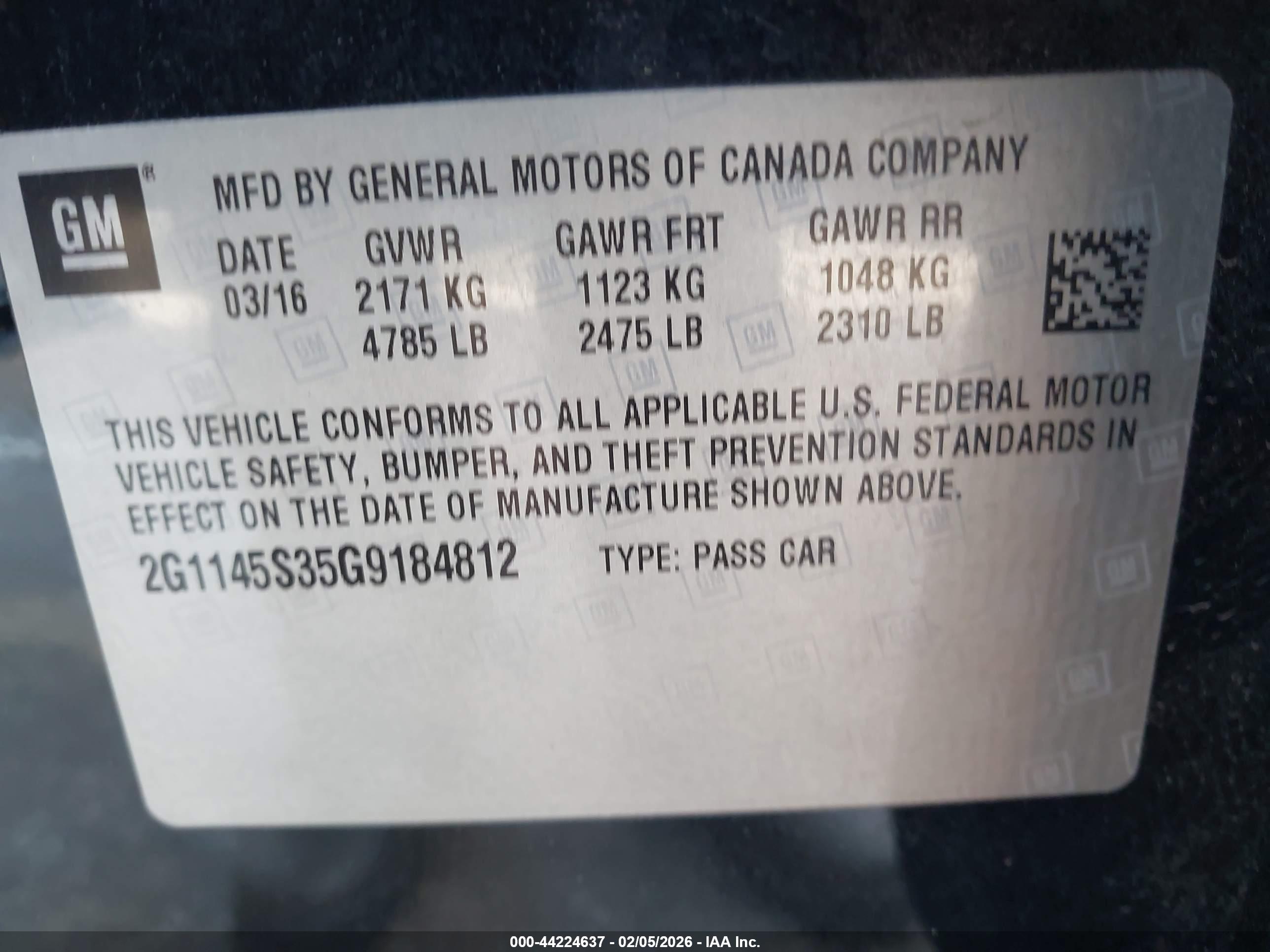 CHEVROLET IMPALA image 9