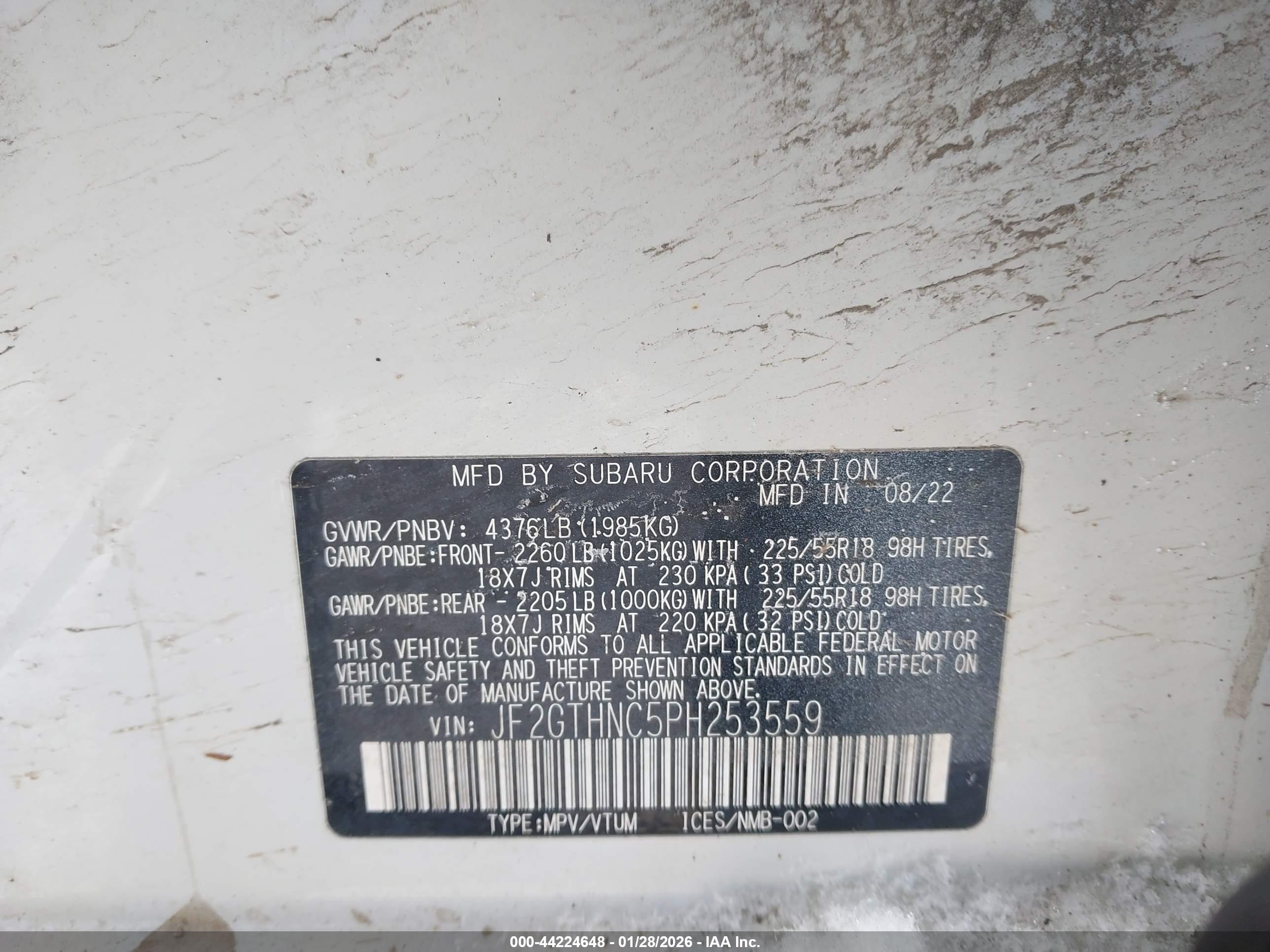 SUBARU CROSSTREK image 9