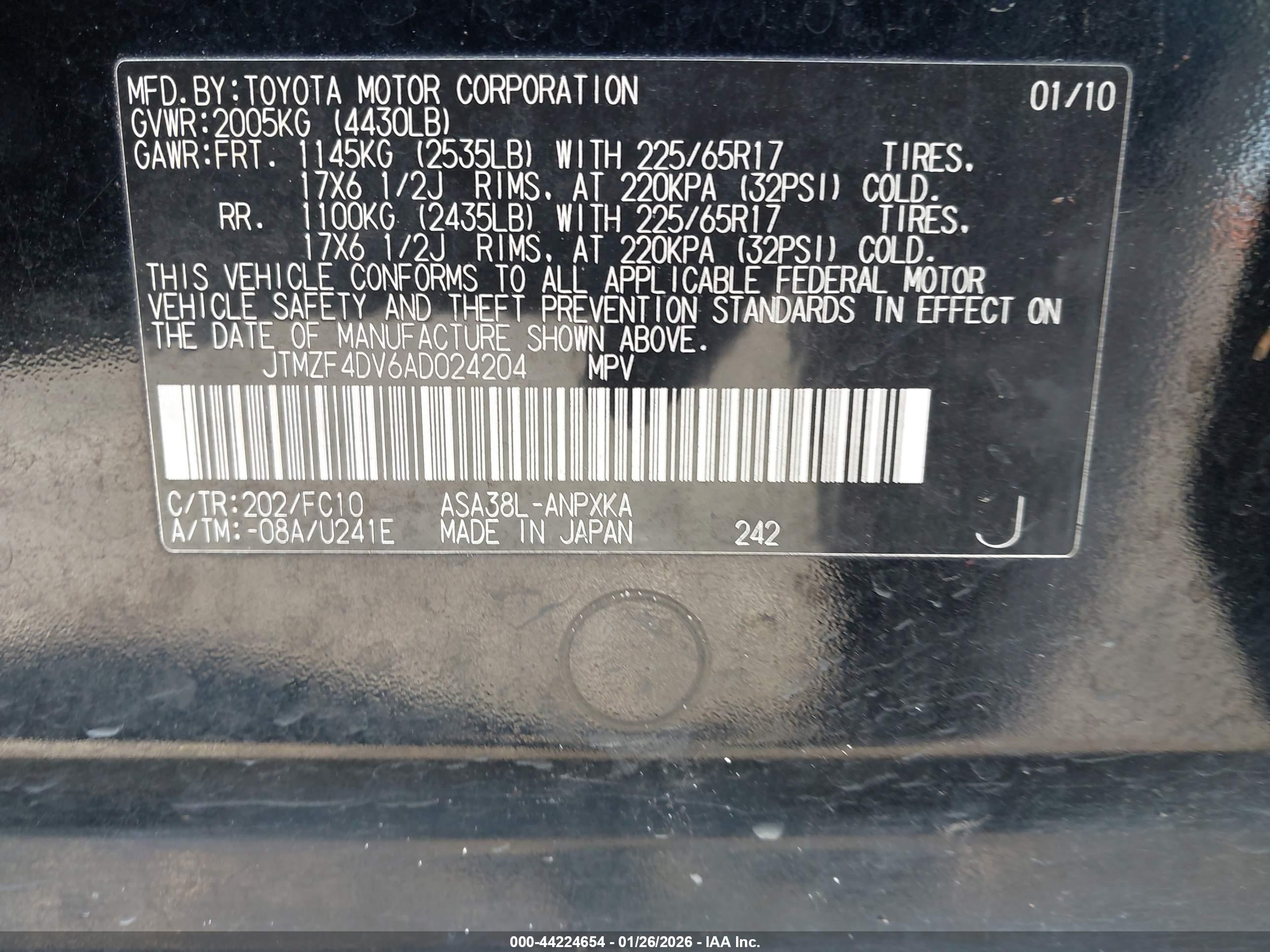 TOYOTA RAV4 image 9