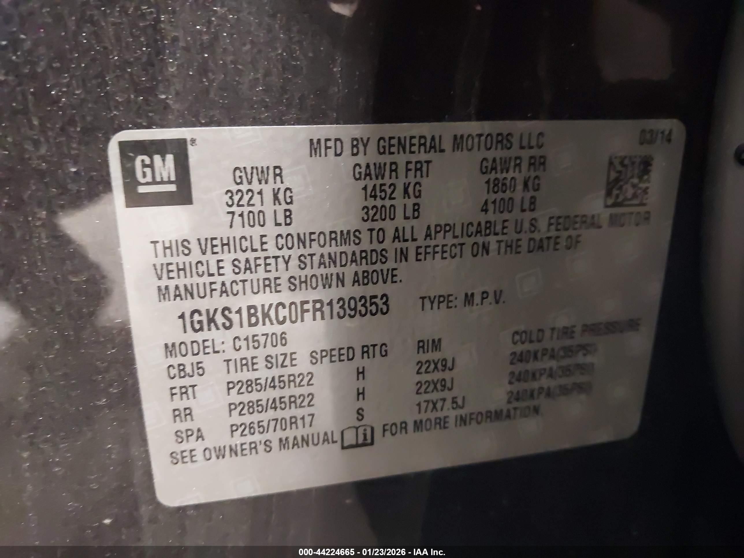 GMC YUKON image 9