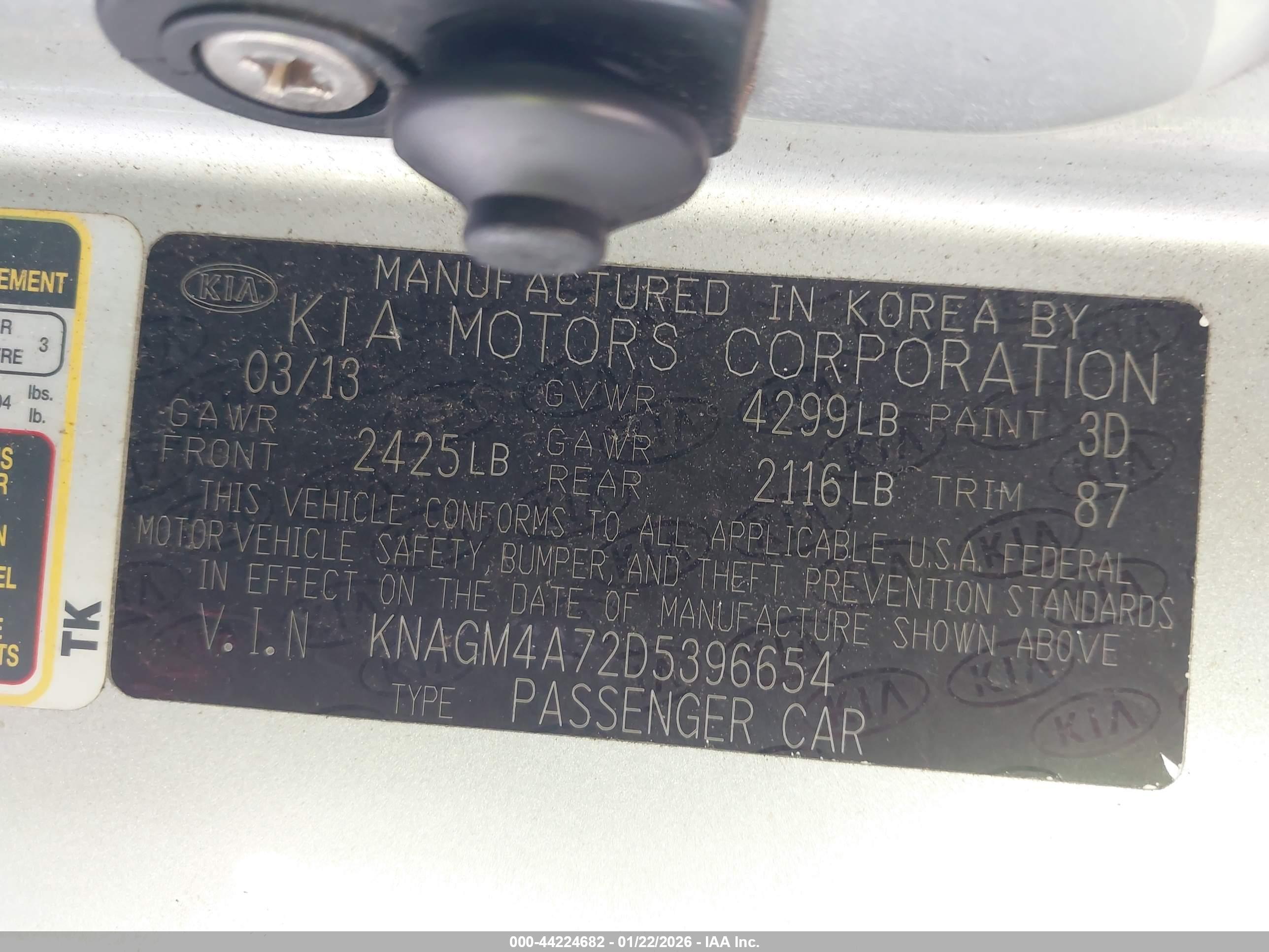 KIA OPTIMA image 9