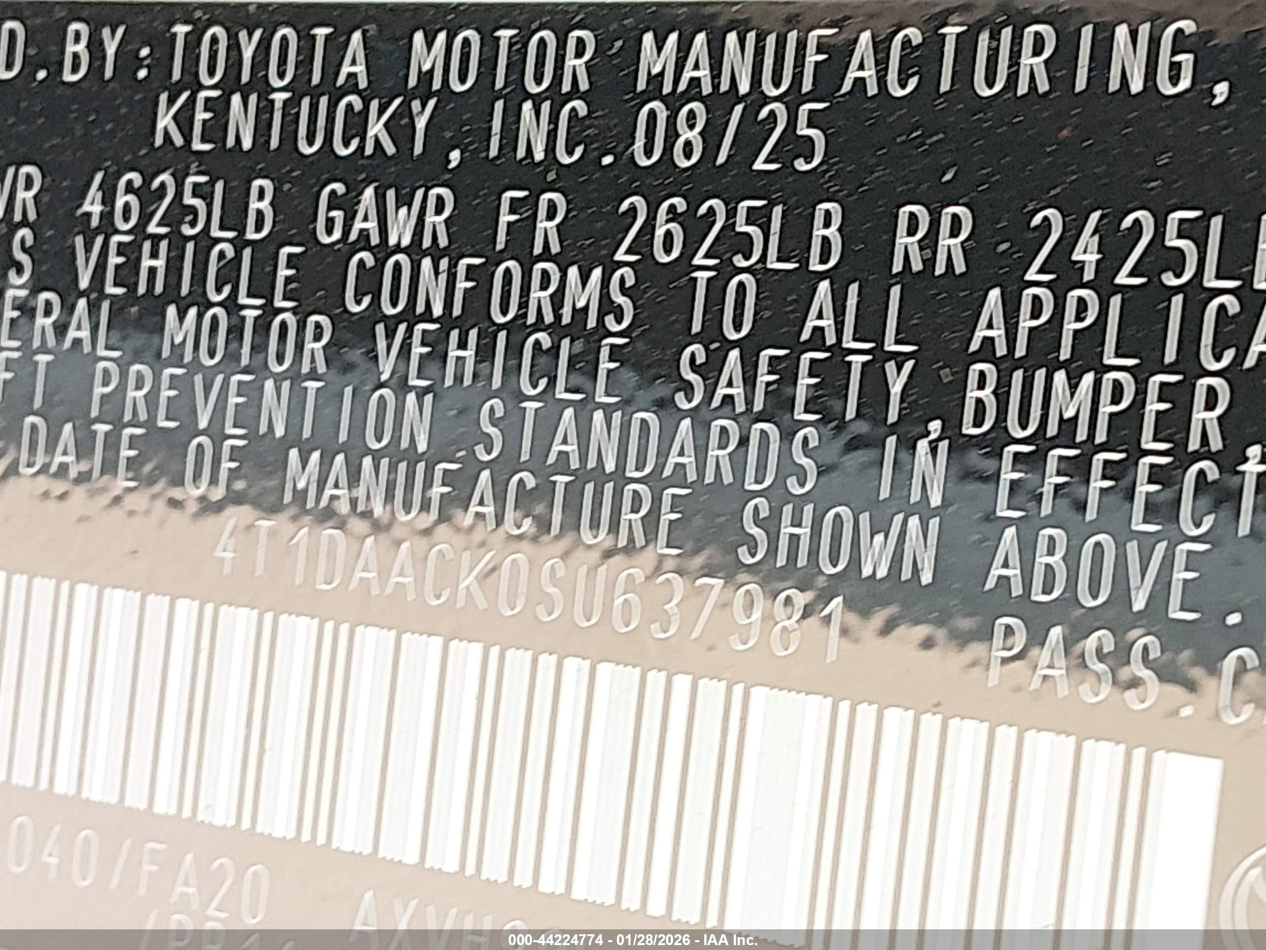 TOYOTA CAMRY image 9