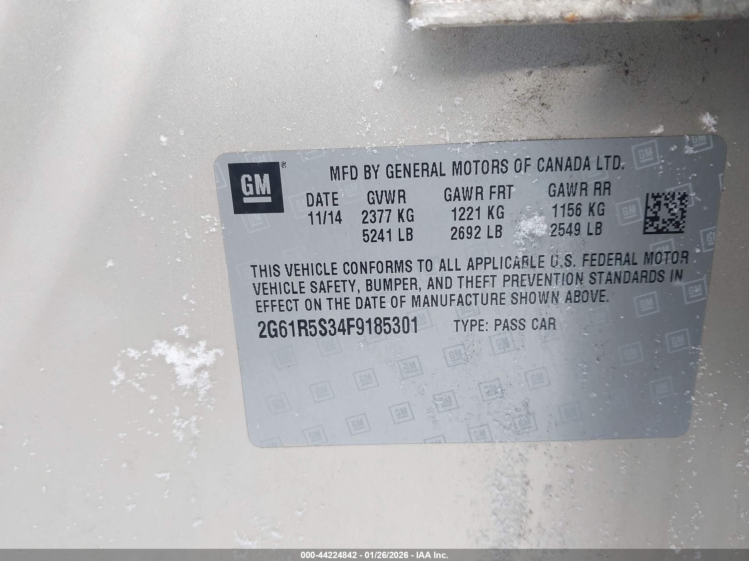 CADILLAC XTS image 9