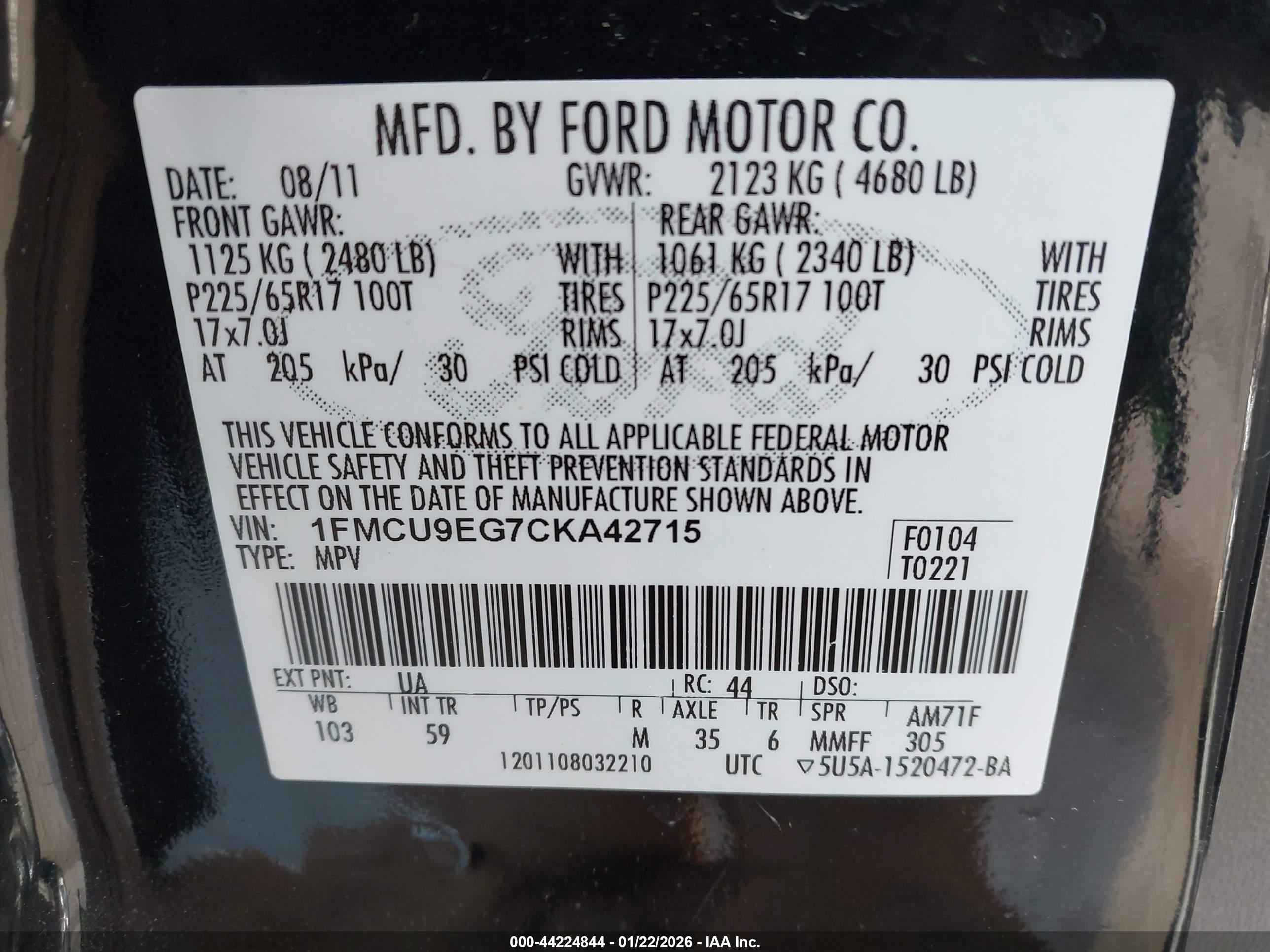 FORD ESCAPE image 9