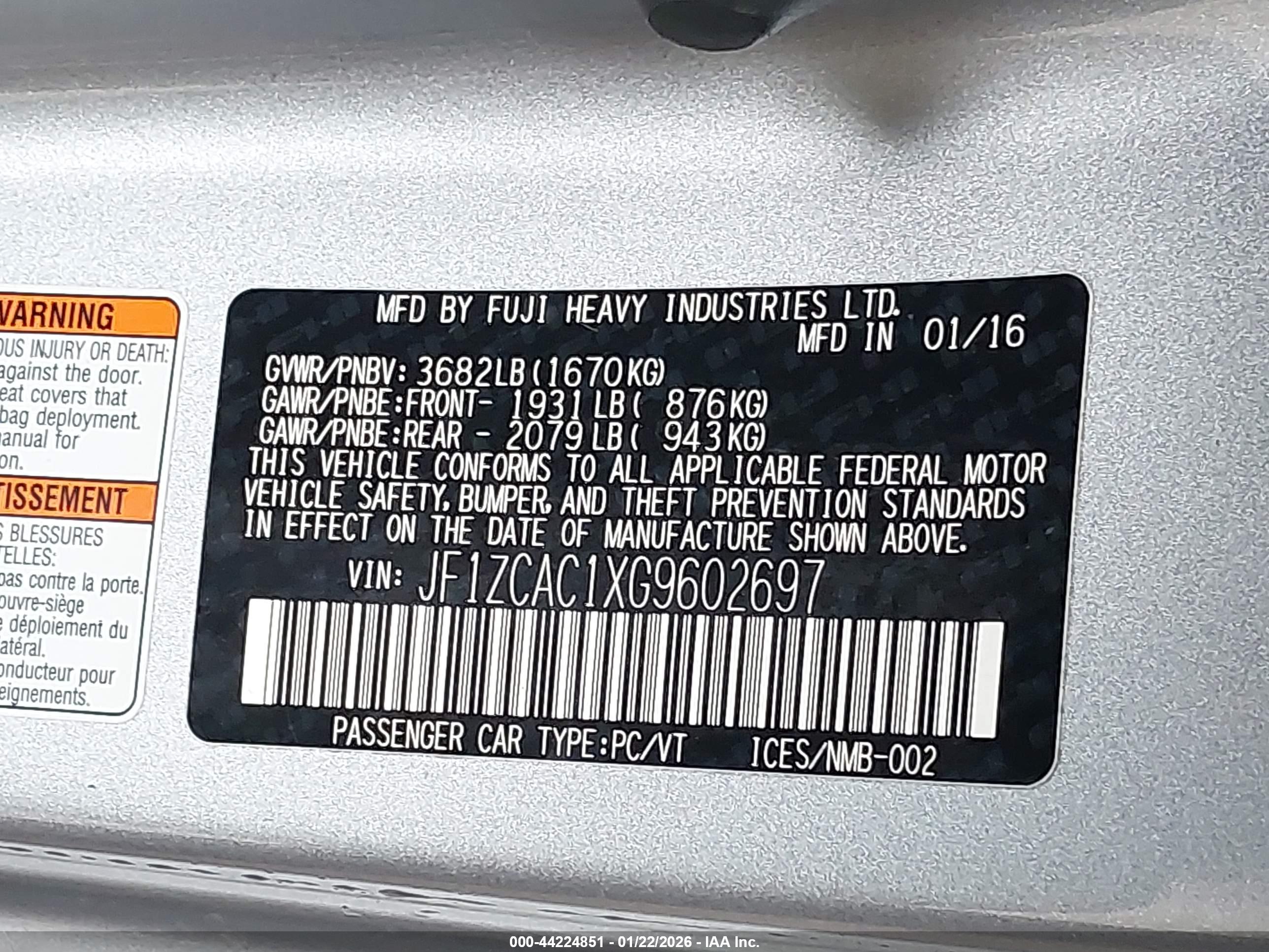 SUBARU BRZ image 9