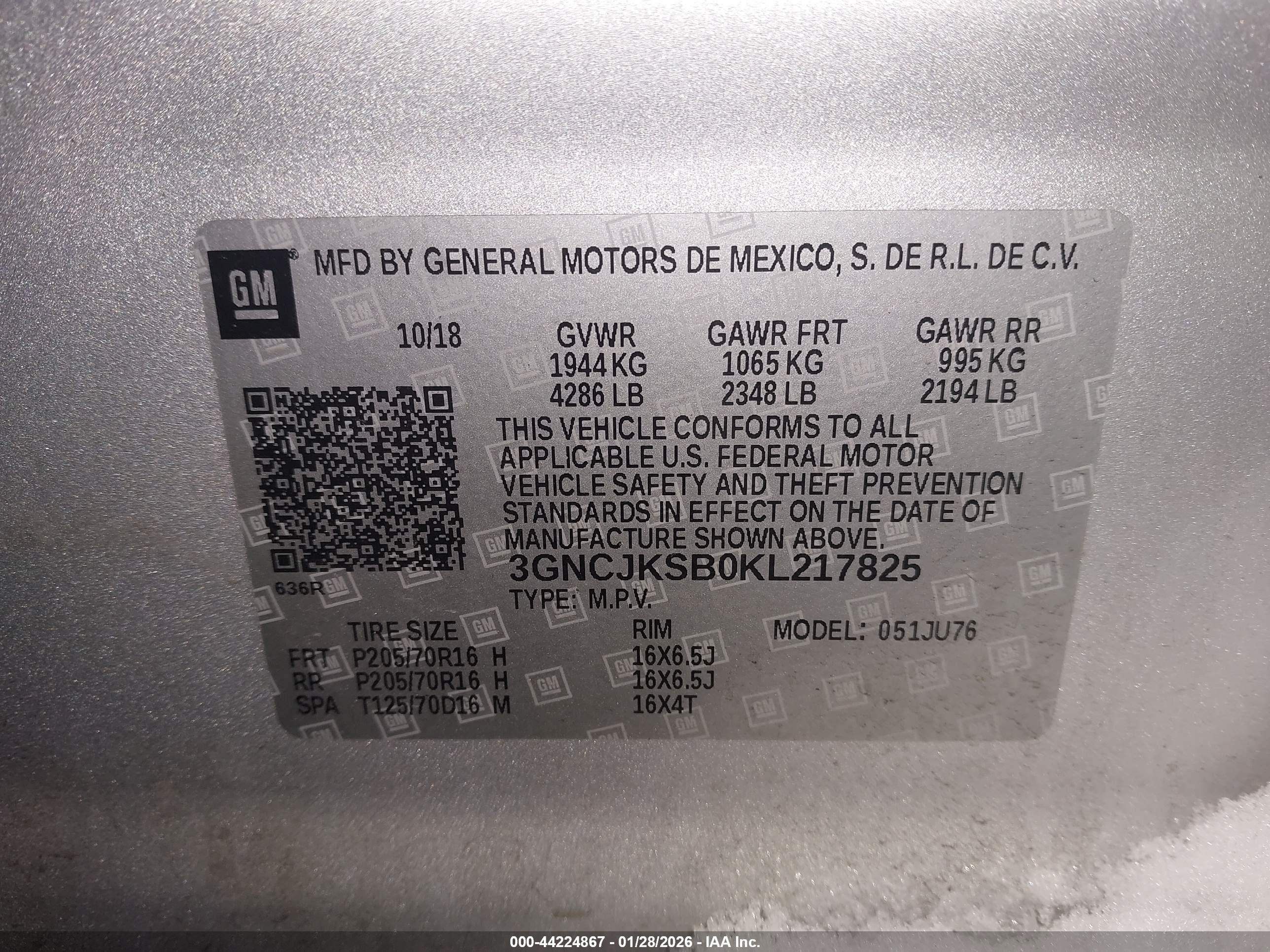 CHEVROLET TRAX image 9
